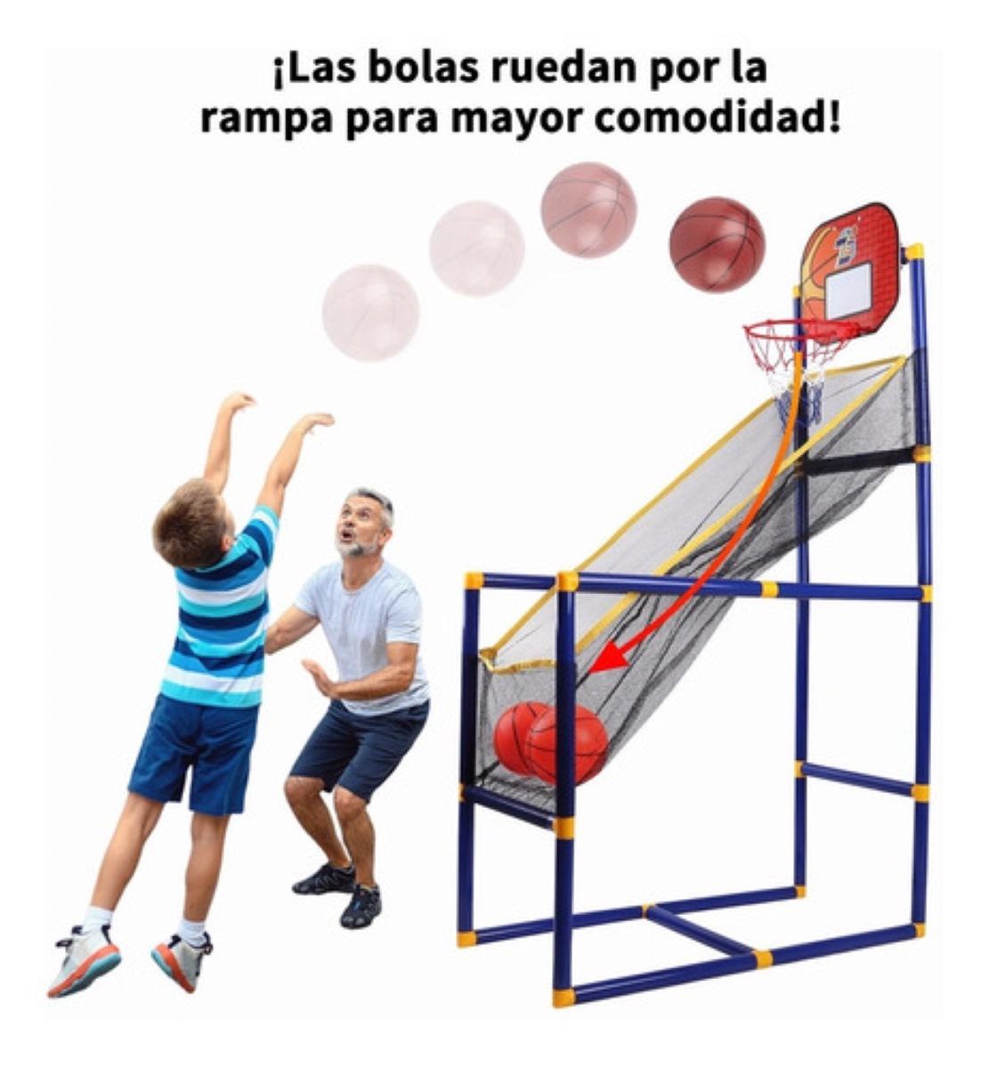 Juego De Aro De Baloncesto Para Niños,inflador 