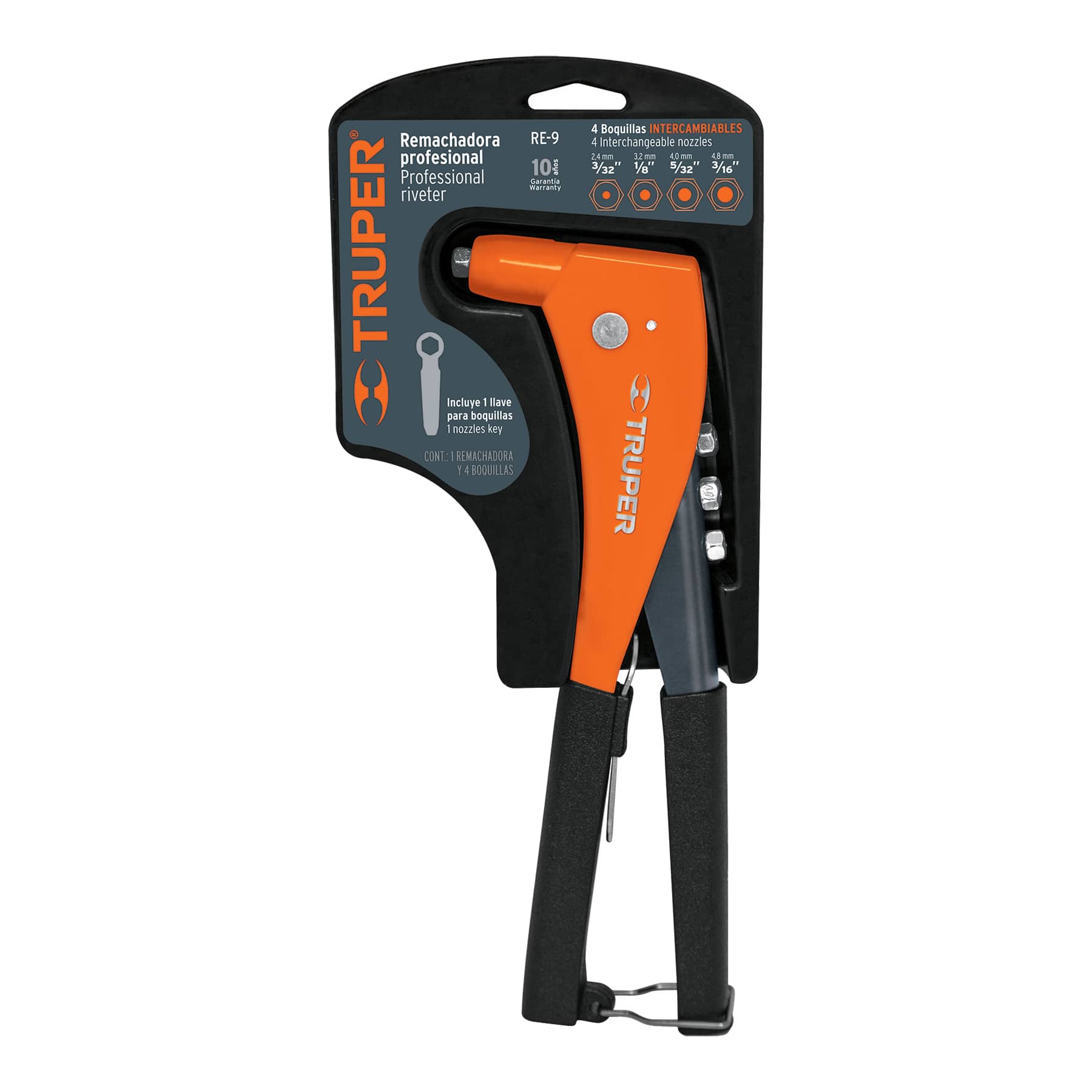 REMACHADORA PROFESIONAL 10", TRUPER 17960