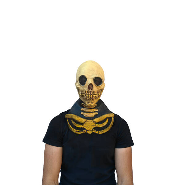 Máscara De Calavera Long Neck Skull Ghoulish Productions Disfraz Halloween