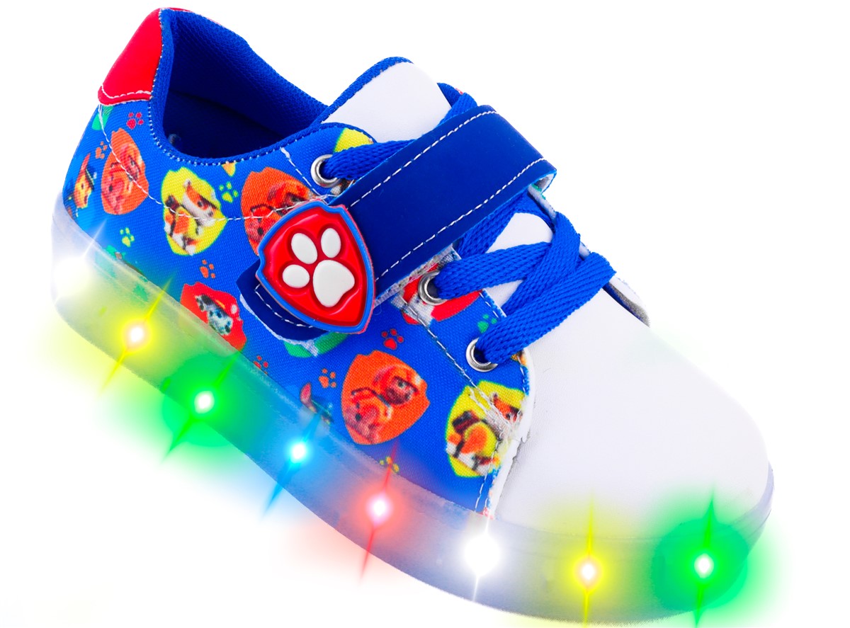 Tenis patrulla canina online con luces