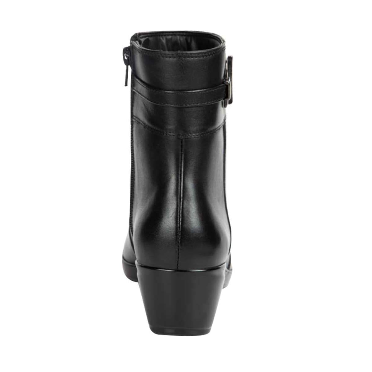 Botas cortas Flexi de piel color negro para mujer mod. 1053644