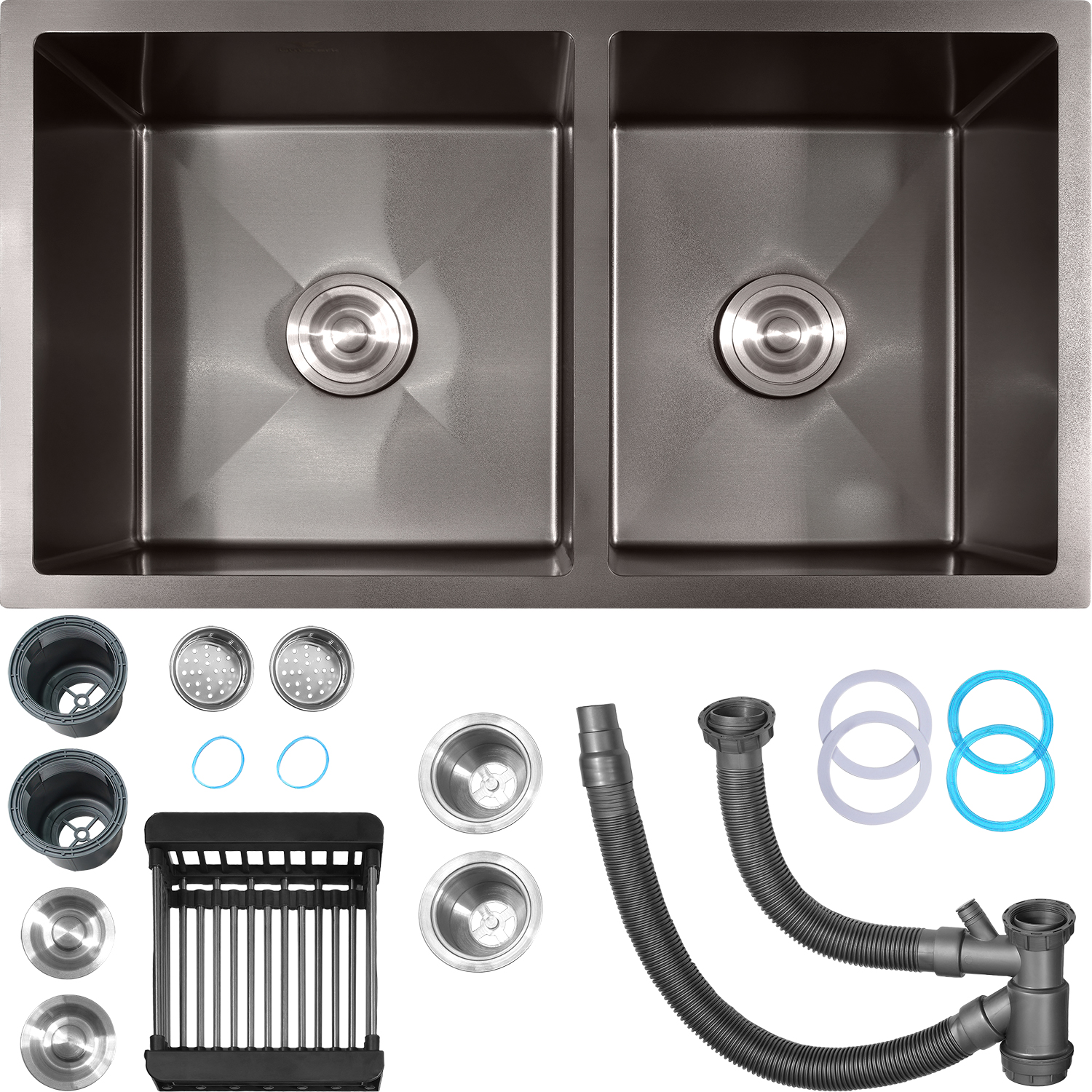 Fregadero Tarja Tina Doble Acero Inoxidable Escurridor