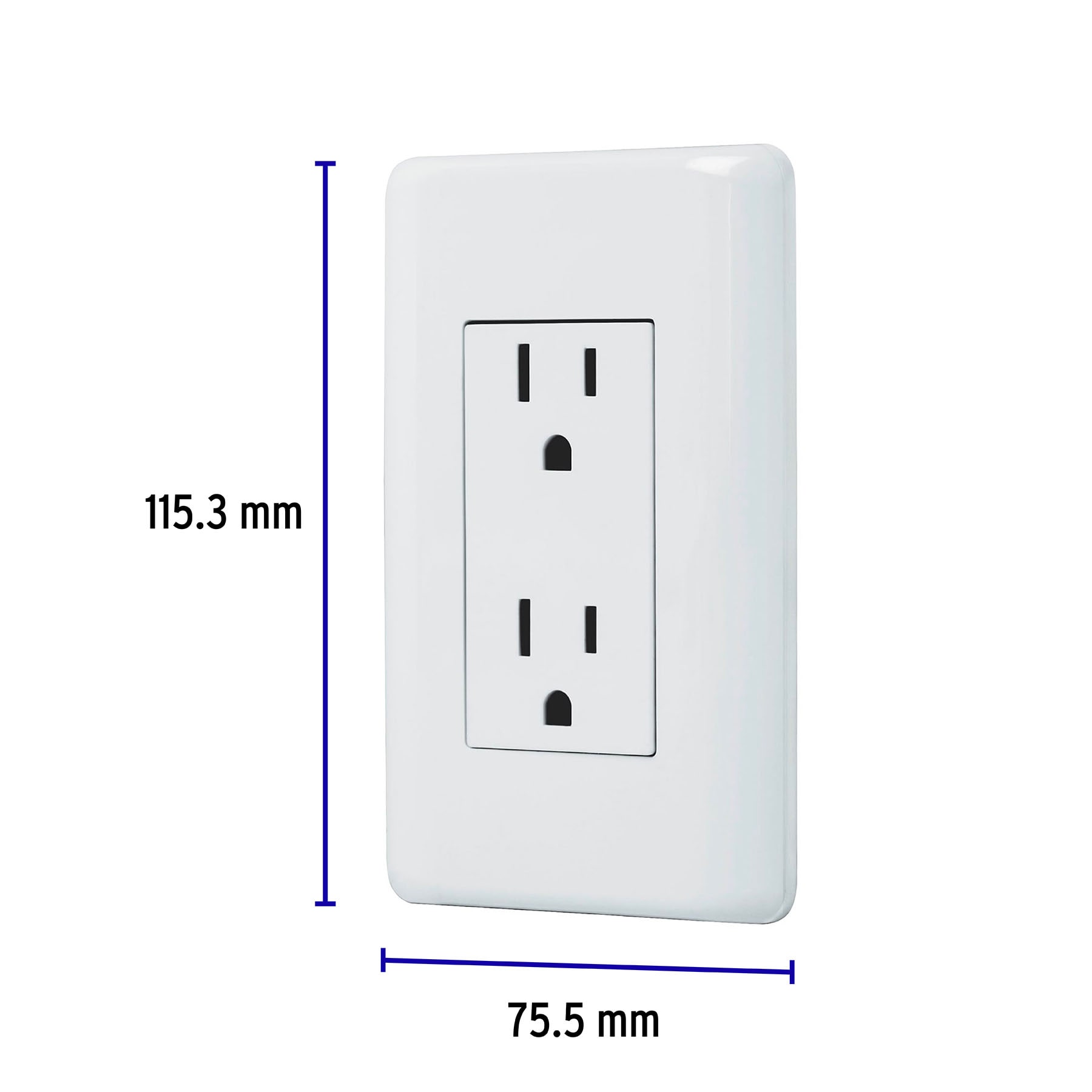CONTACTO DÚPLEX, 2 POLOS + TIERRA, VOLTECK BASIC 25076