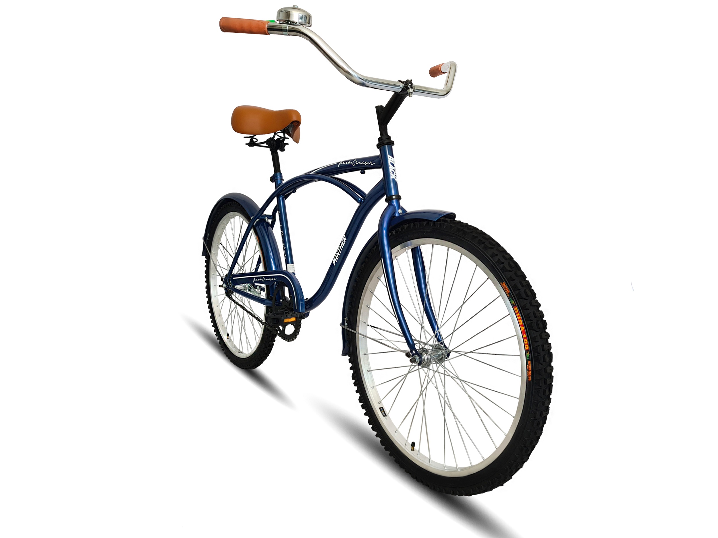 Bicicleta Vintage Beach Cruiser R24 Para Caballero Azul