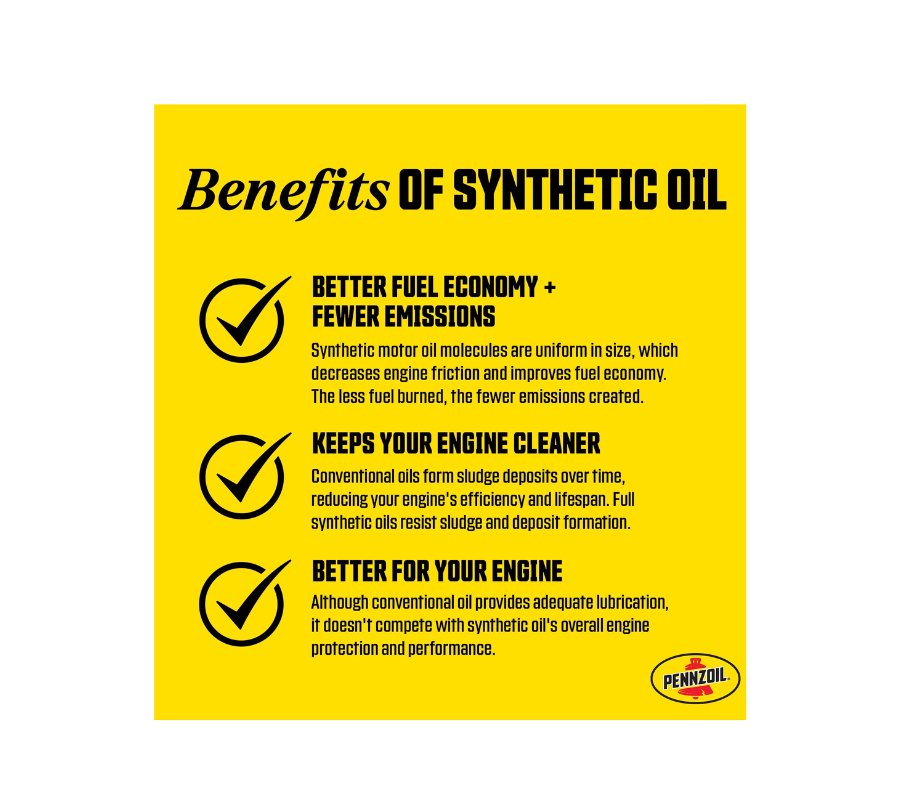 pennzoil full synthetic 5w 30 4.74 LITROS