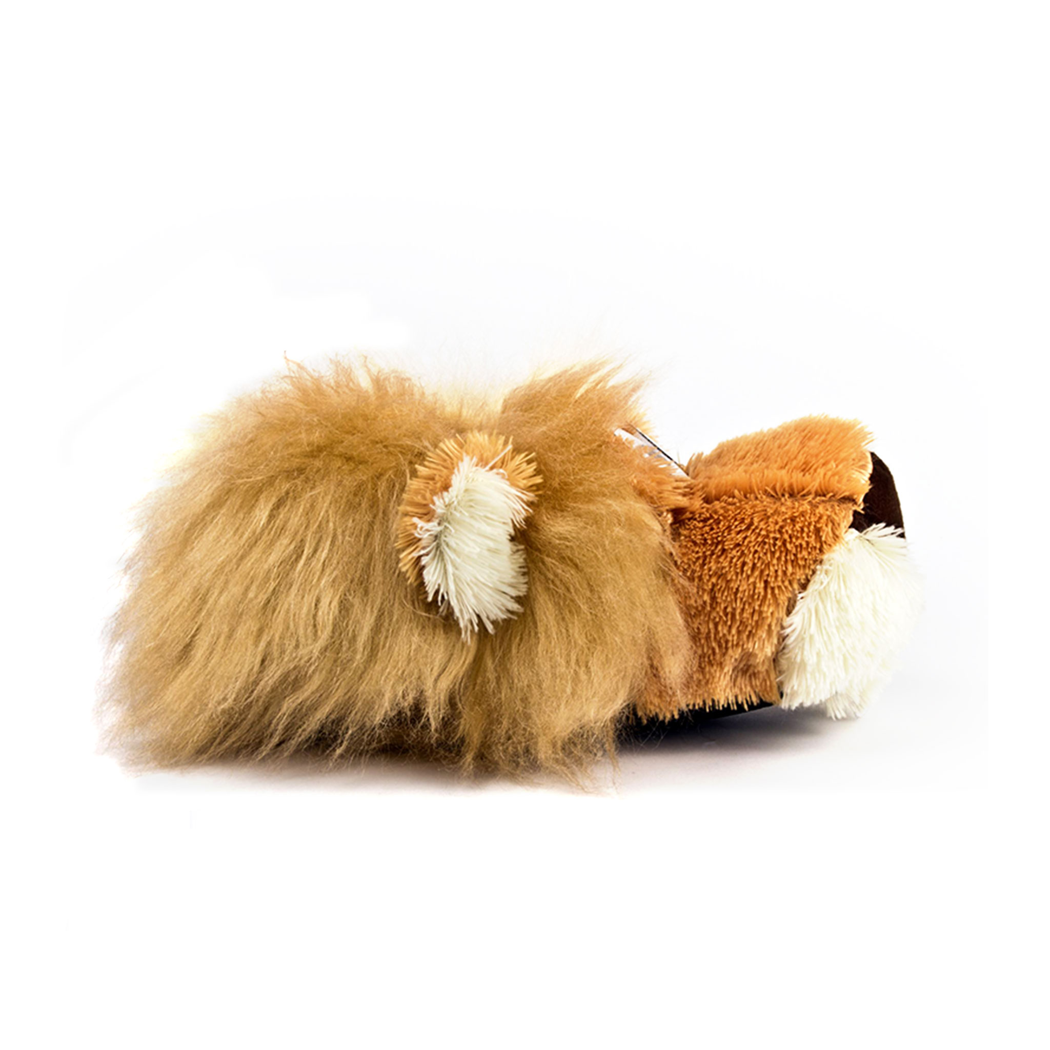 Pantuflas de León Leoncho Luli Patotas Cómodas y Divertidas Tela Cálida y Suave con Suela Antideslizante Unisex para Toda la Familia