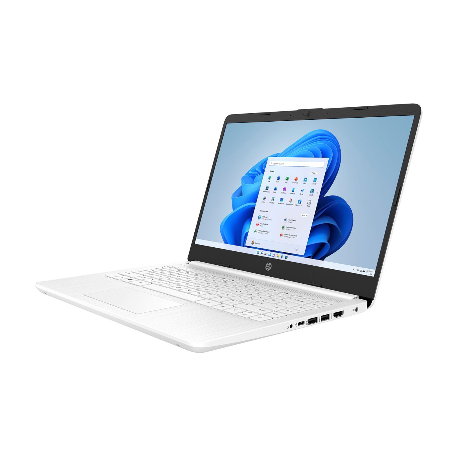 HP (14-DQ0052DX) 14" CELERON N4120 4GB 64GB eMMC W11 BLANCO