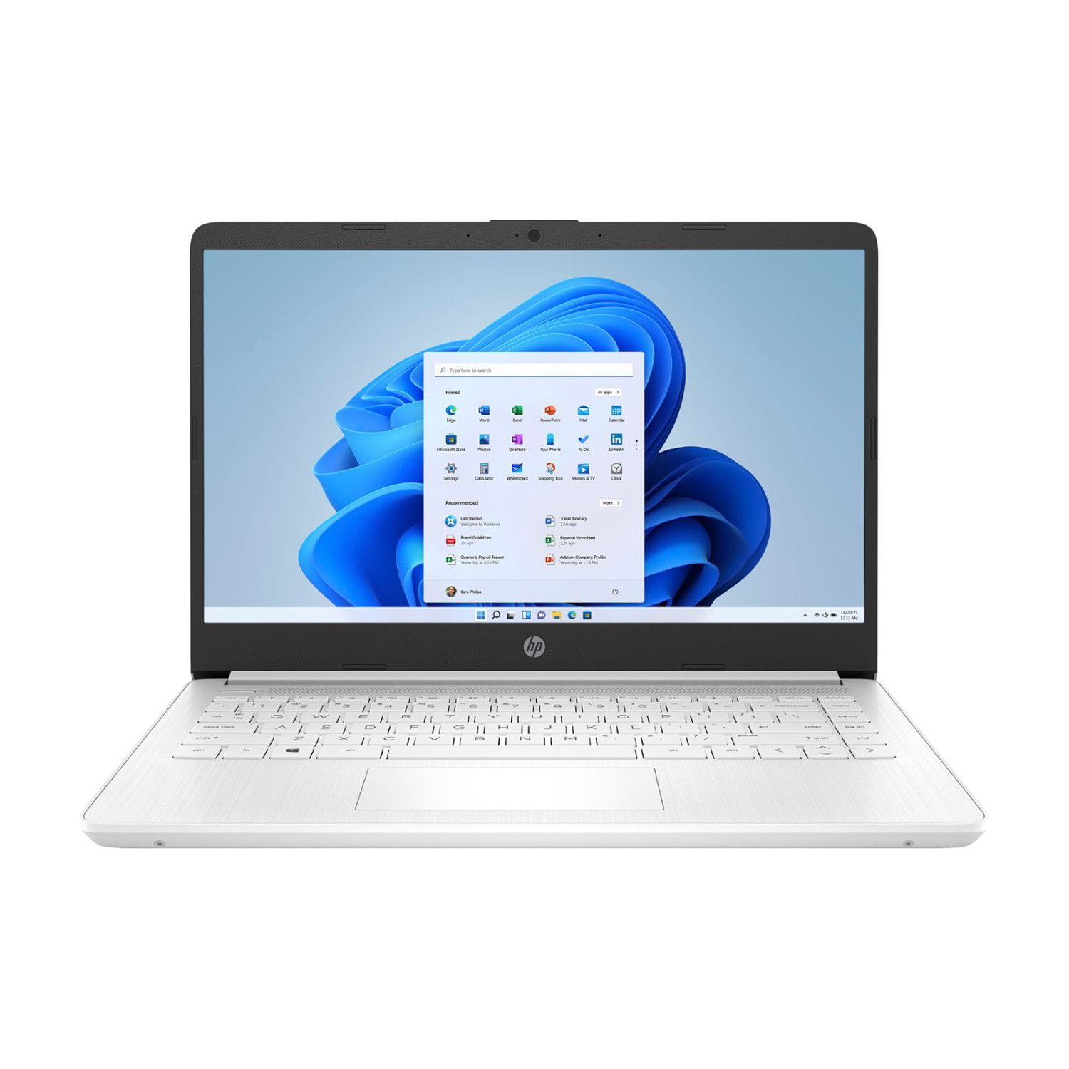 HP (14-DQ0052DX) 14" CELERON N4120 4GB 64GB eMMC W11 BLANCO
