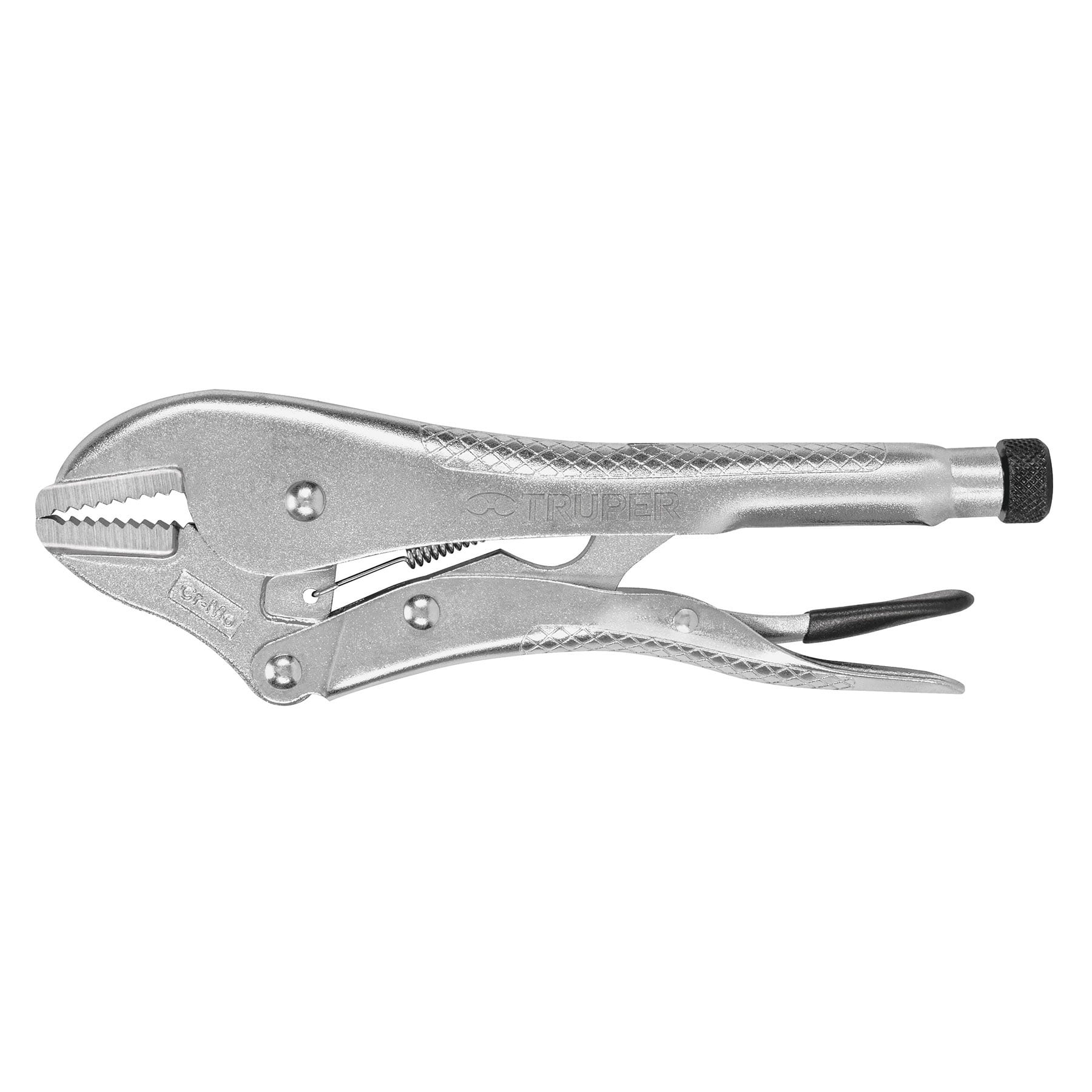 PINZA DE PRESIÓN 10" MORDAZA RECTA, TRUPER 17424