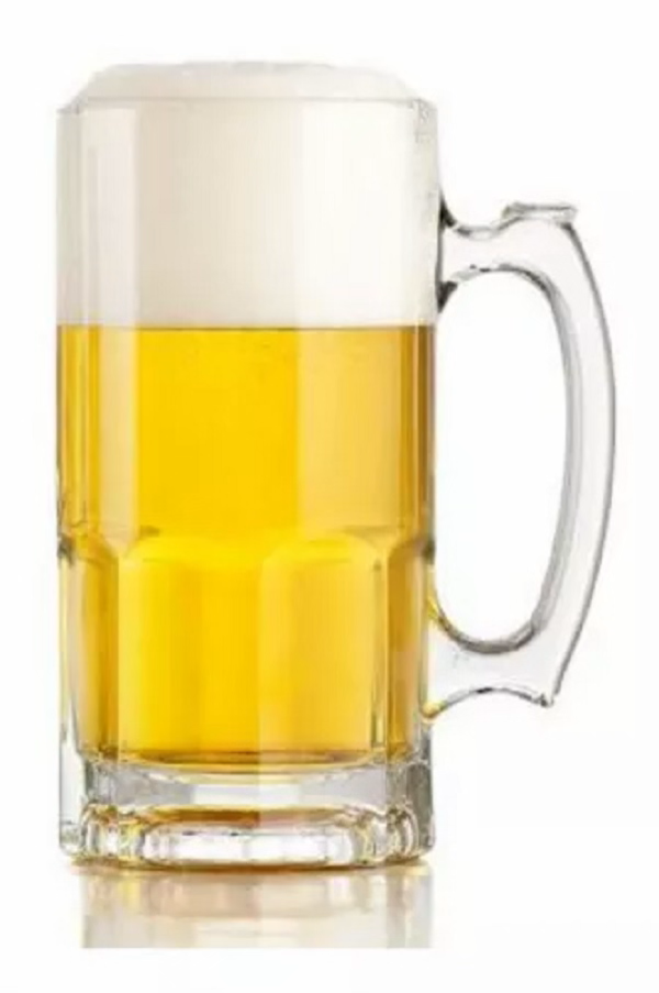 4 Super Tarro Cervecero Gigante 1 Litro Vaso Cerveza