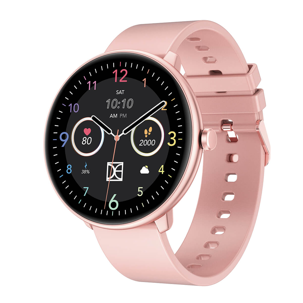 Smartwatch Reloj Inteligente Deportivo Cloe S3 Silicon Rosa