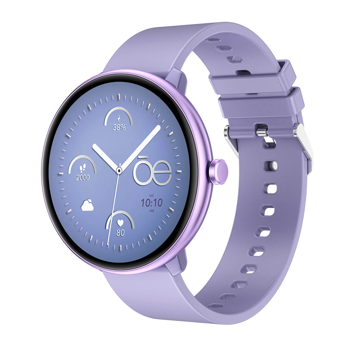 Smartwatch Reloj Inteligente Deportivo Cloe S3 Silicon Lila