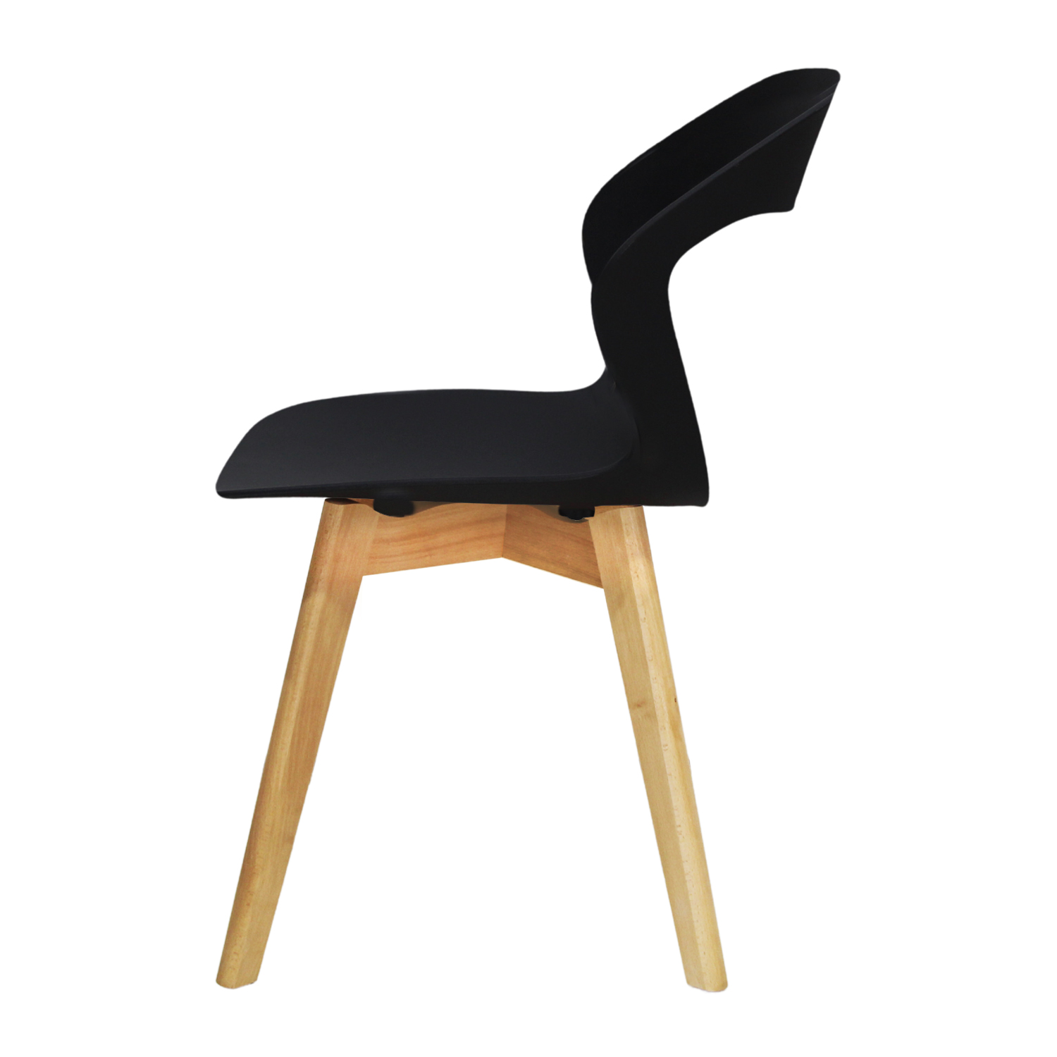 Set Sillas Mundo In Moura 4 Sillas para Comedor Sala Negra