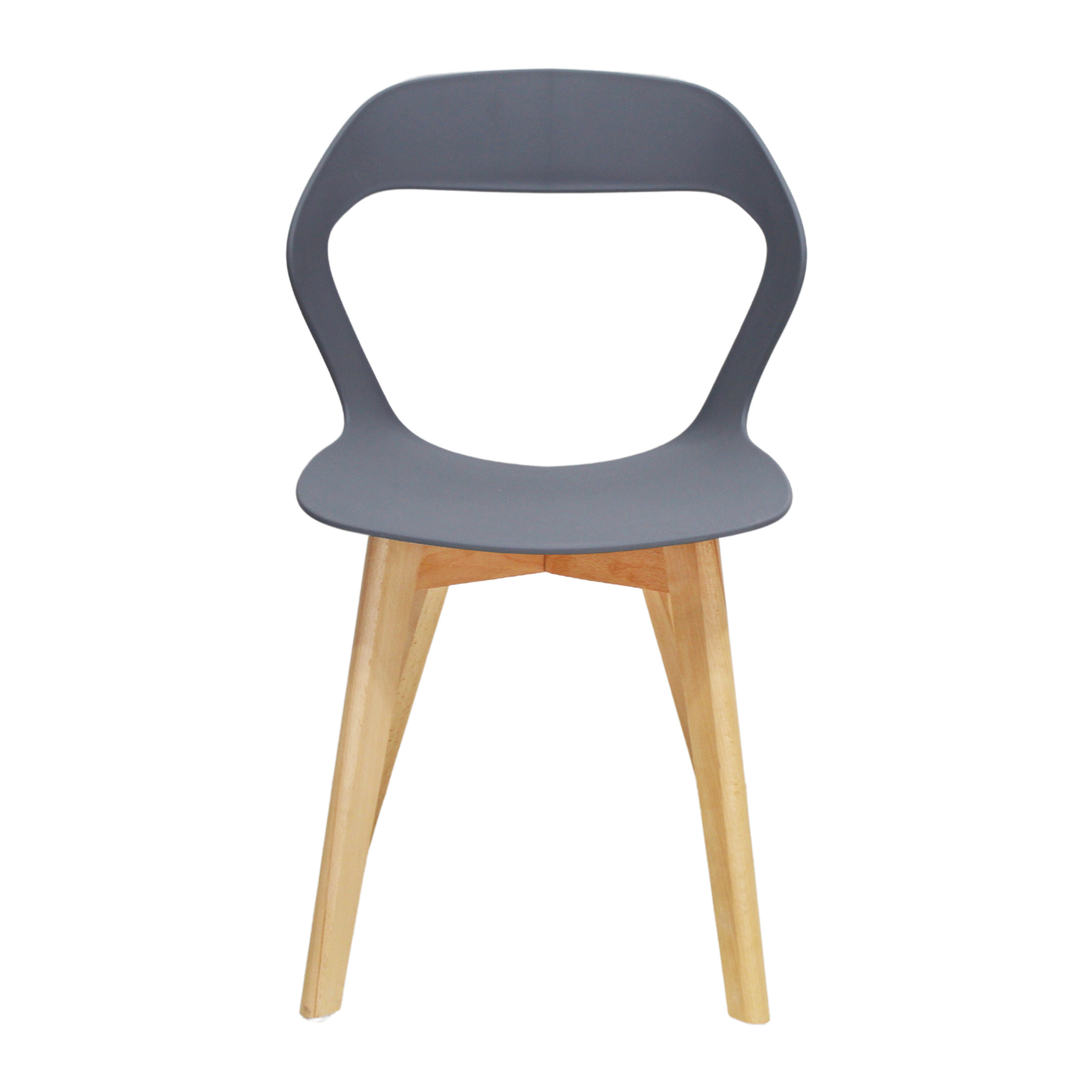 Set Sillas Mundo In Moura 4 Sillas para Comedor Sala Gris.