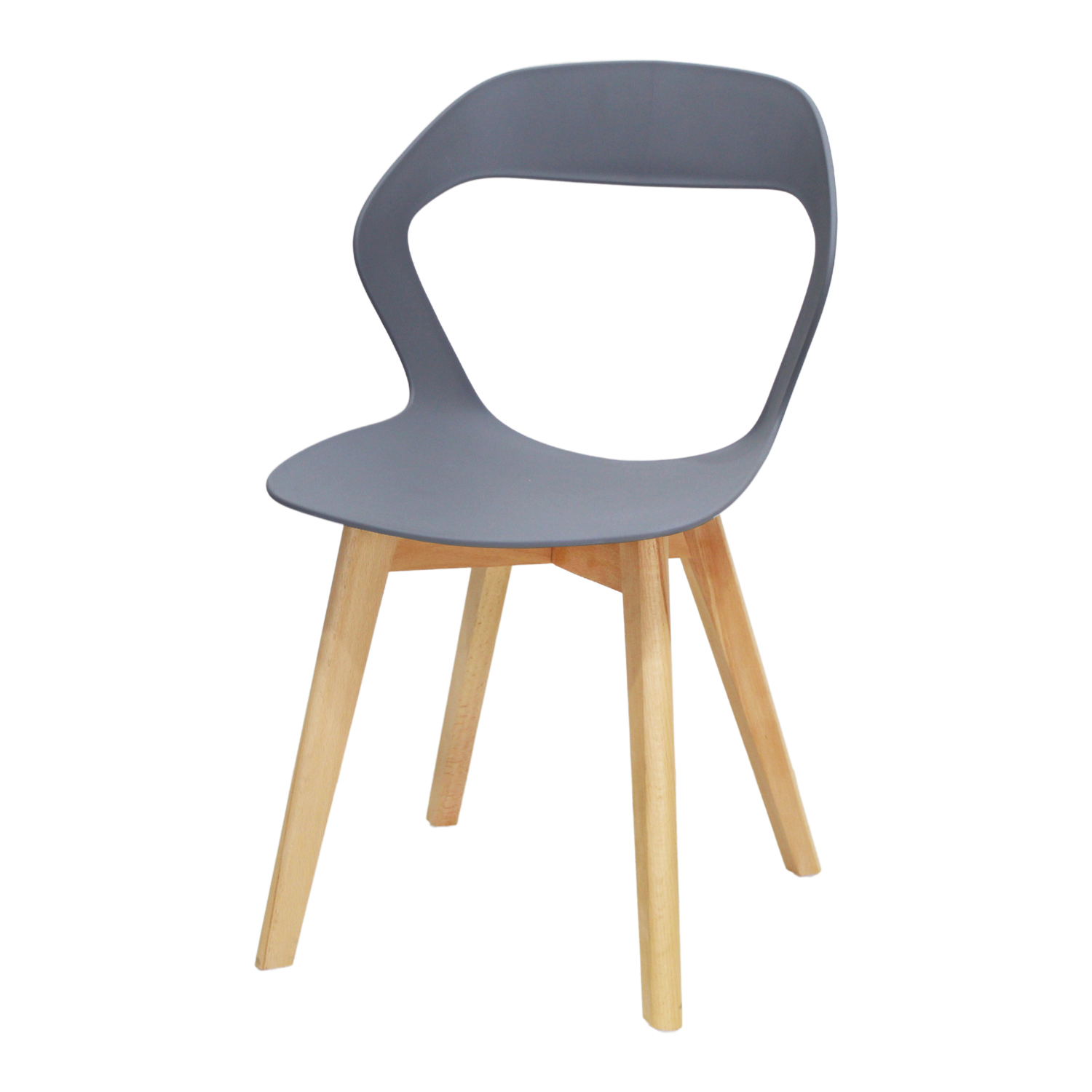 Set Sillas Mundo In Moura 4 Sillas para Comedor Sala Gris.