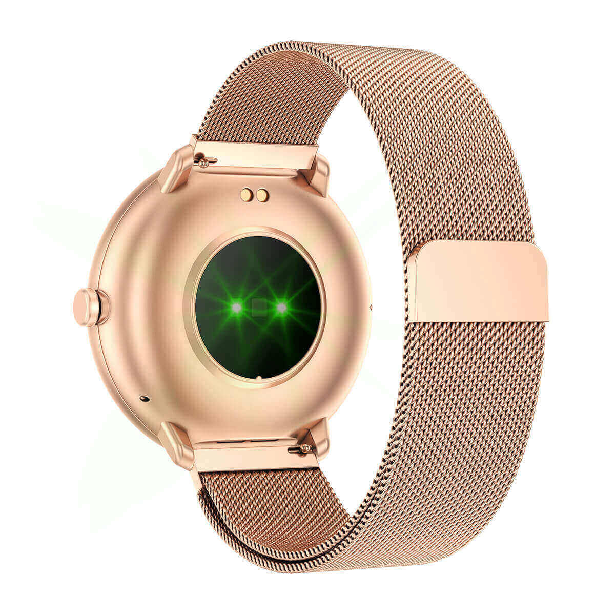 Smartwatch Reloj Inteligente Deportivo Cloe S3 Mesh Color Oro Rosa