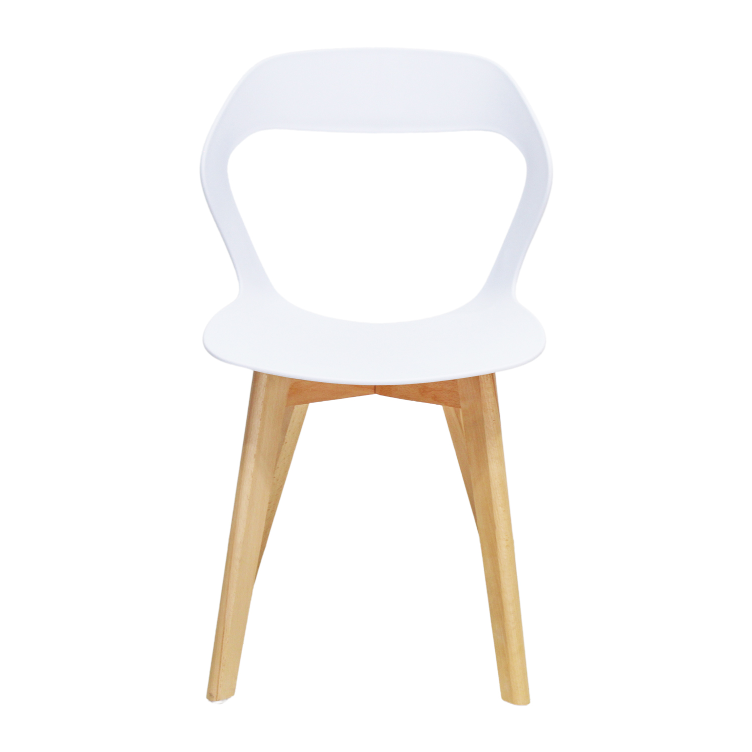 Set Sillas Mundo In Moura 4 Sillas para Comedor Sala Blanca.