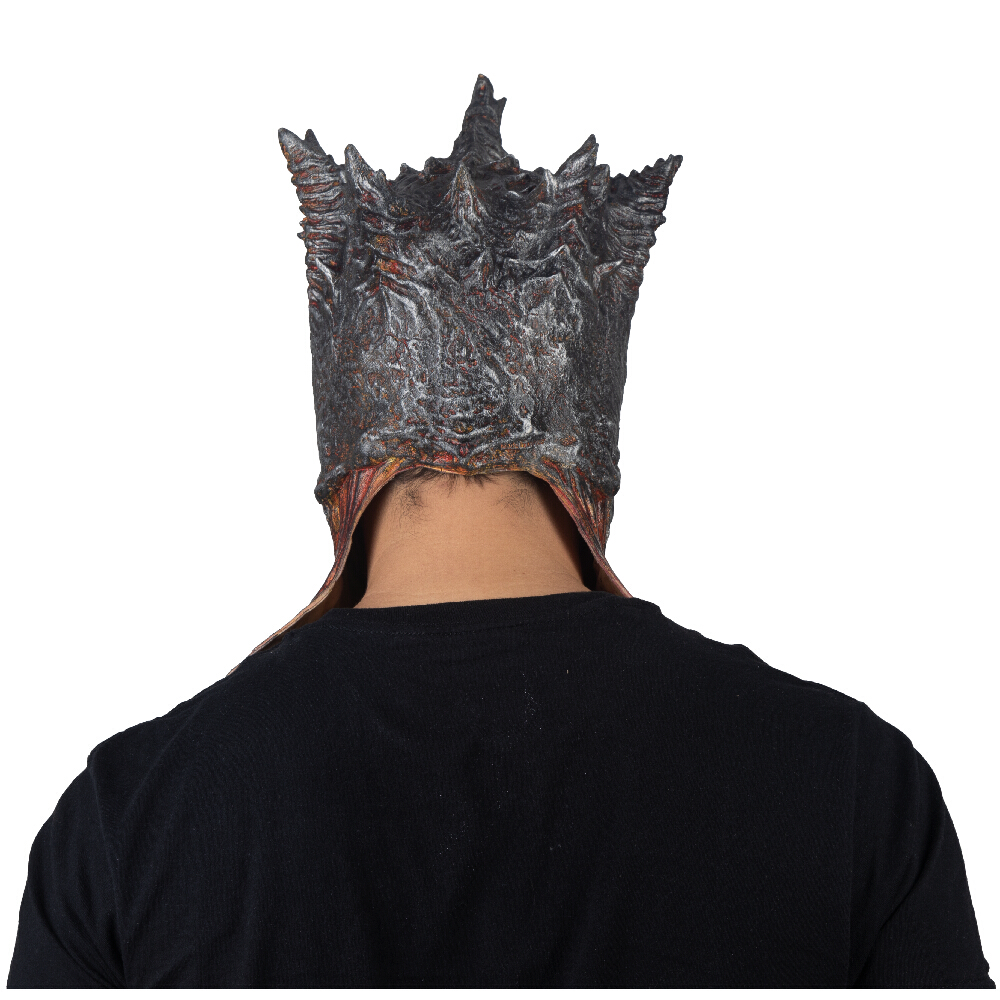 Máscara de Rey del fuego King Raper Fire Diabólico Disfraz de Halloween Demonio