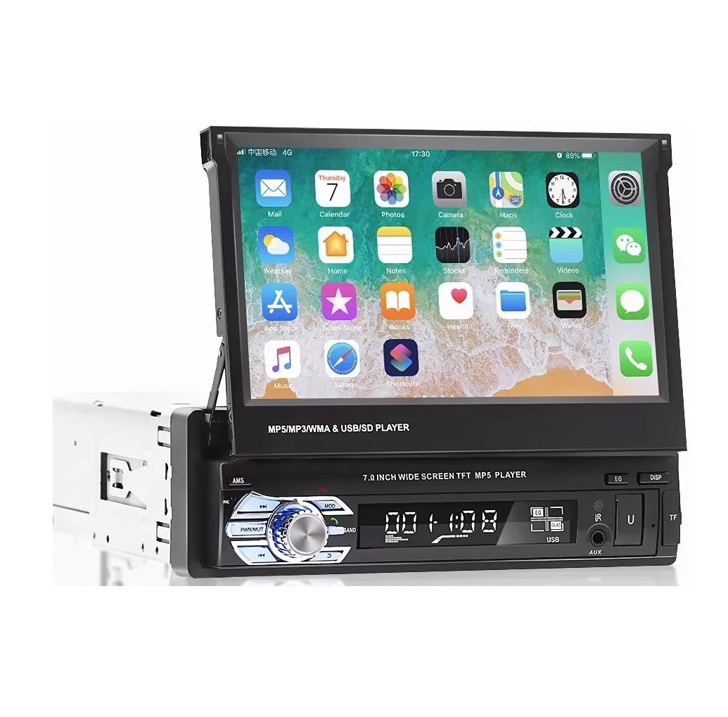 Reproductor + 9 Cámara Para Automóvil