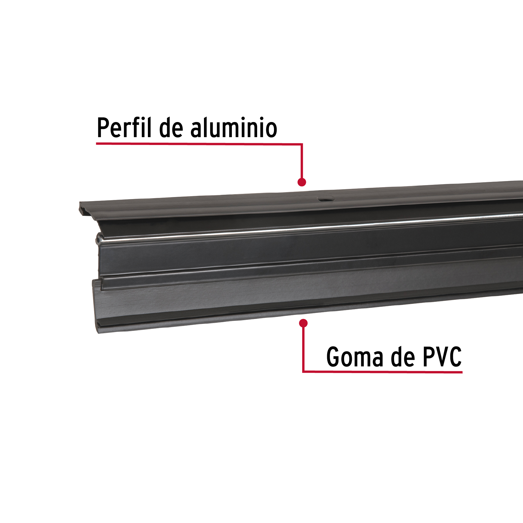 GUARDAPOLVO AUTOMÁTICO 100 CM NEGRO, HERMEX 49894