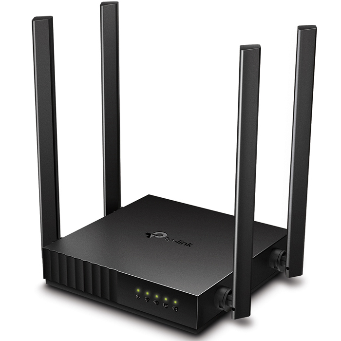 Router Inalambrico TP-LINK ARCHER C50 AC1200 V6 Dual Band 802.11ac 1200Mbps 