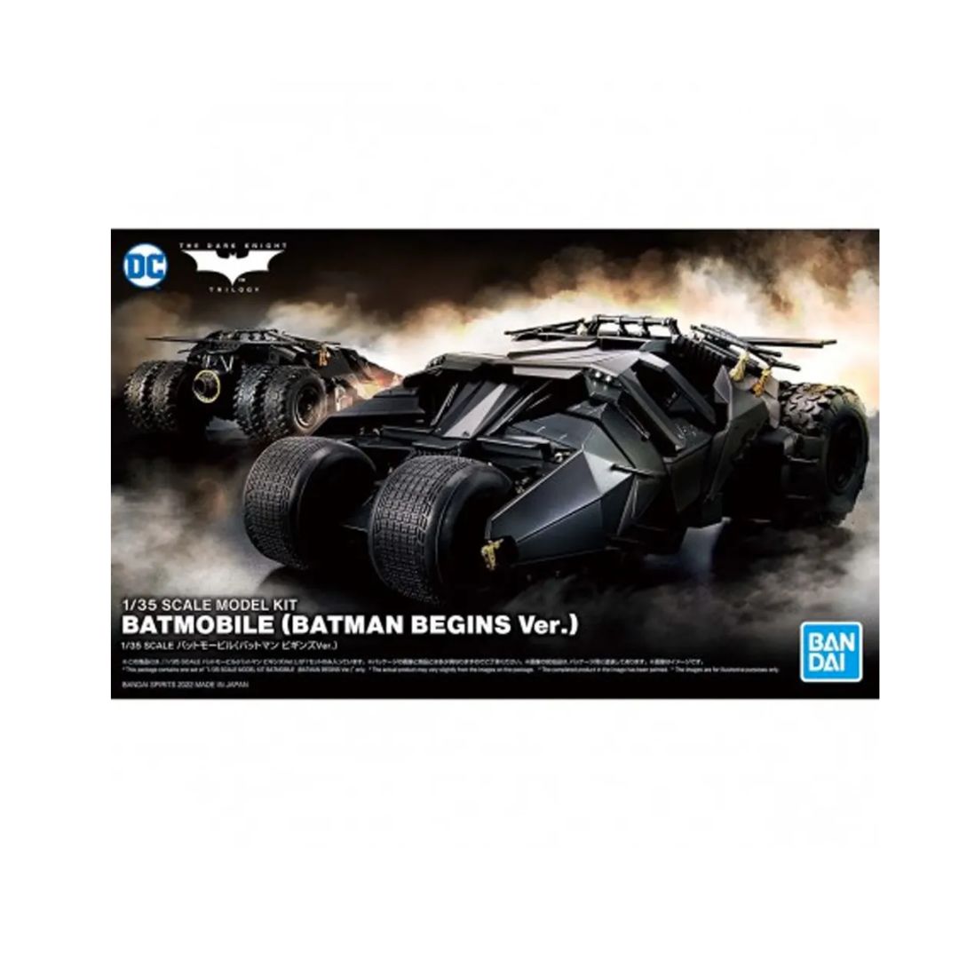 BANDAI ARMABLE - BATMOBILE (BATMAN BEGINS VER.) 1/35 SCALE - BATMAN BEGINS MODEL KIT