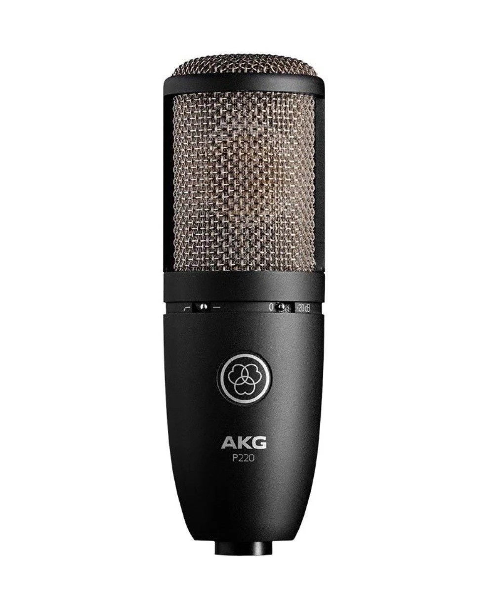 Micrófono de condensador AKG P220 para estudio