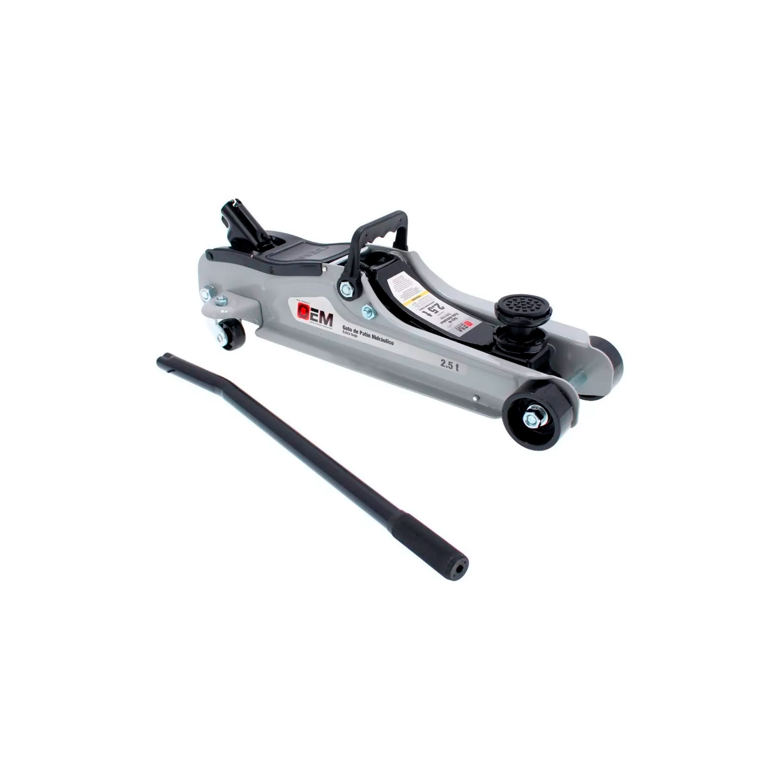 Gato de patín hidráulico 2.5 toneladas extra bajo GPOEM-2.5 OEM