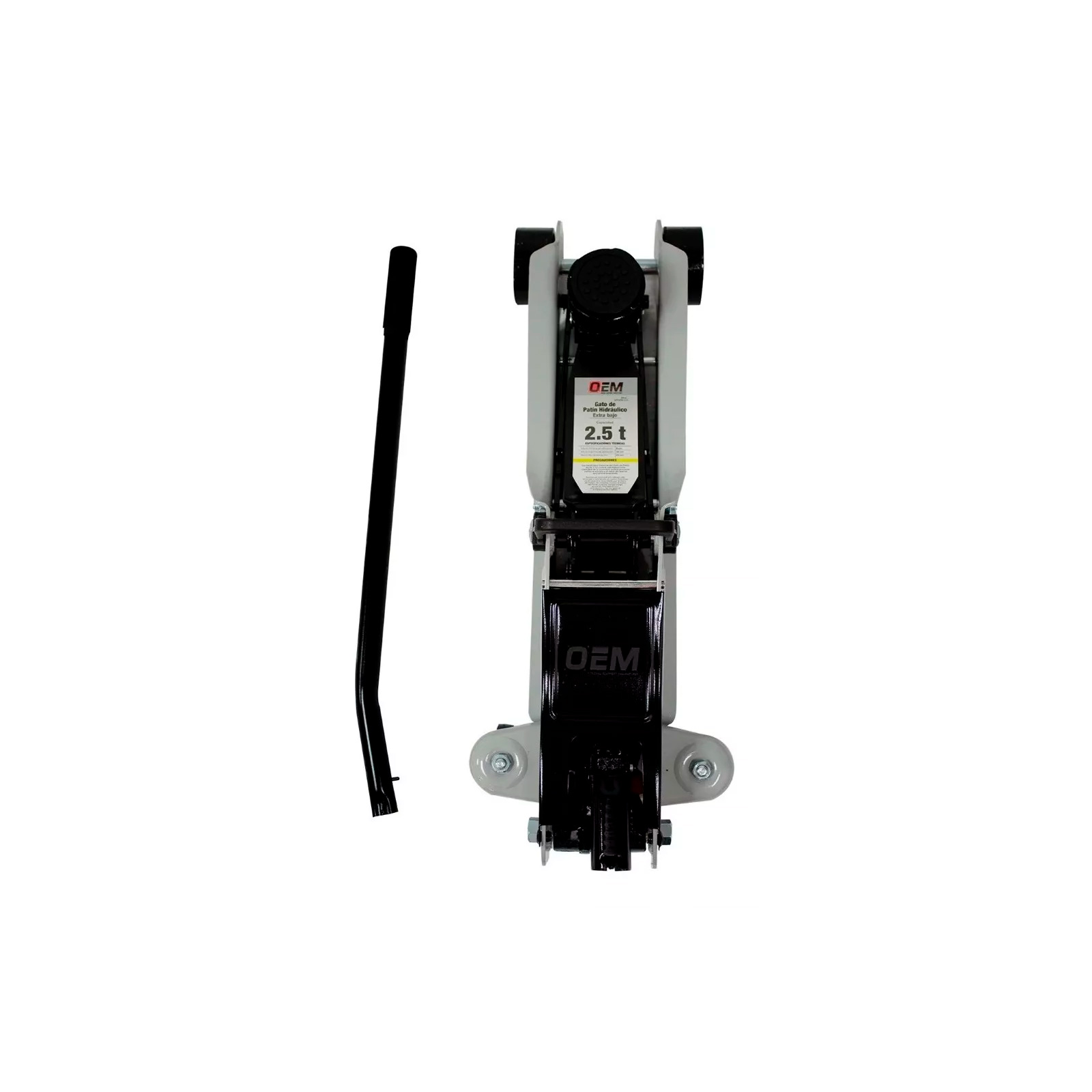 Gato de patín hidráulico 2.5 toneladas extra bajo GPOEM-2.5 OEM