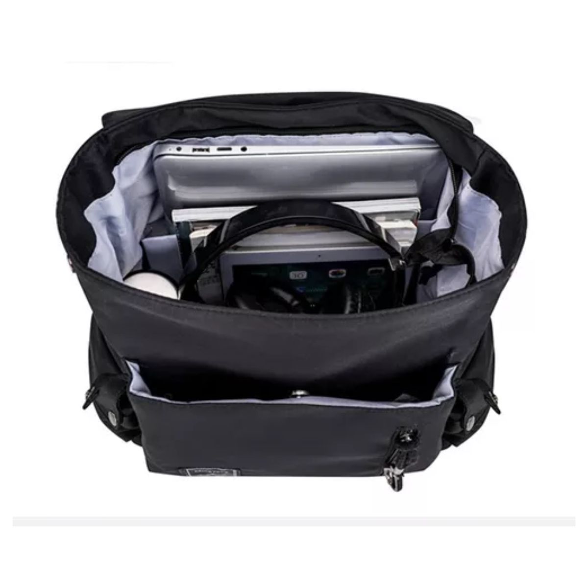 Mochila Casual Juvenil Negra