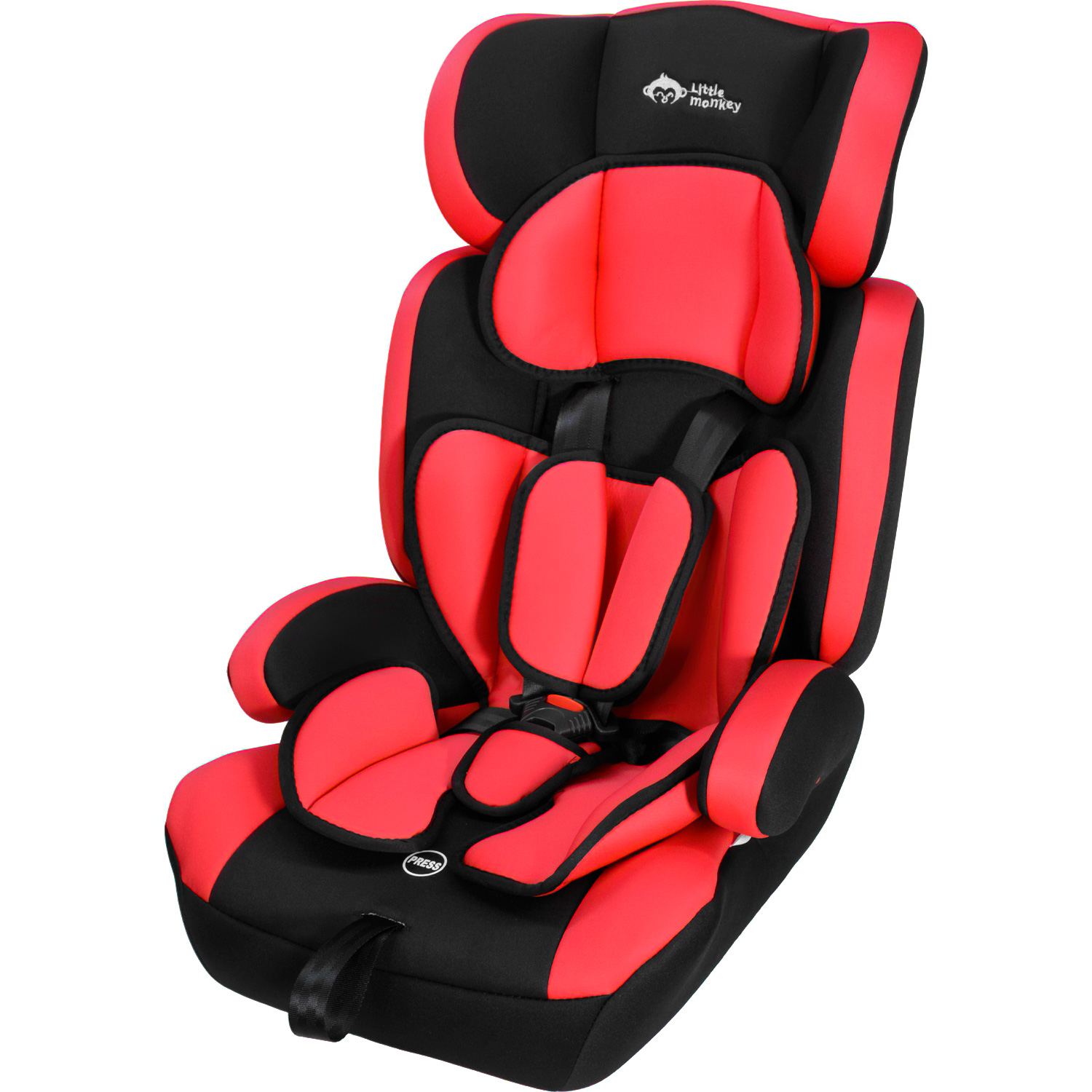 Autoasiento Seguridad Silla Niño 9m A 12 Años Ece R44/04 Rojo