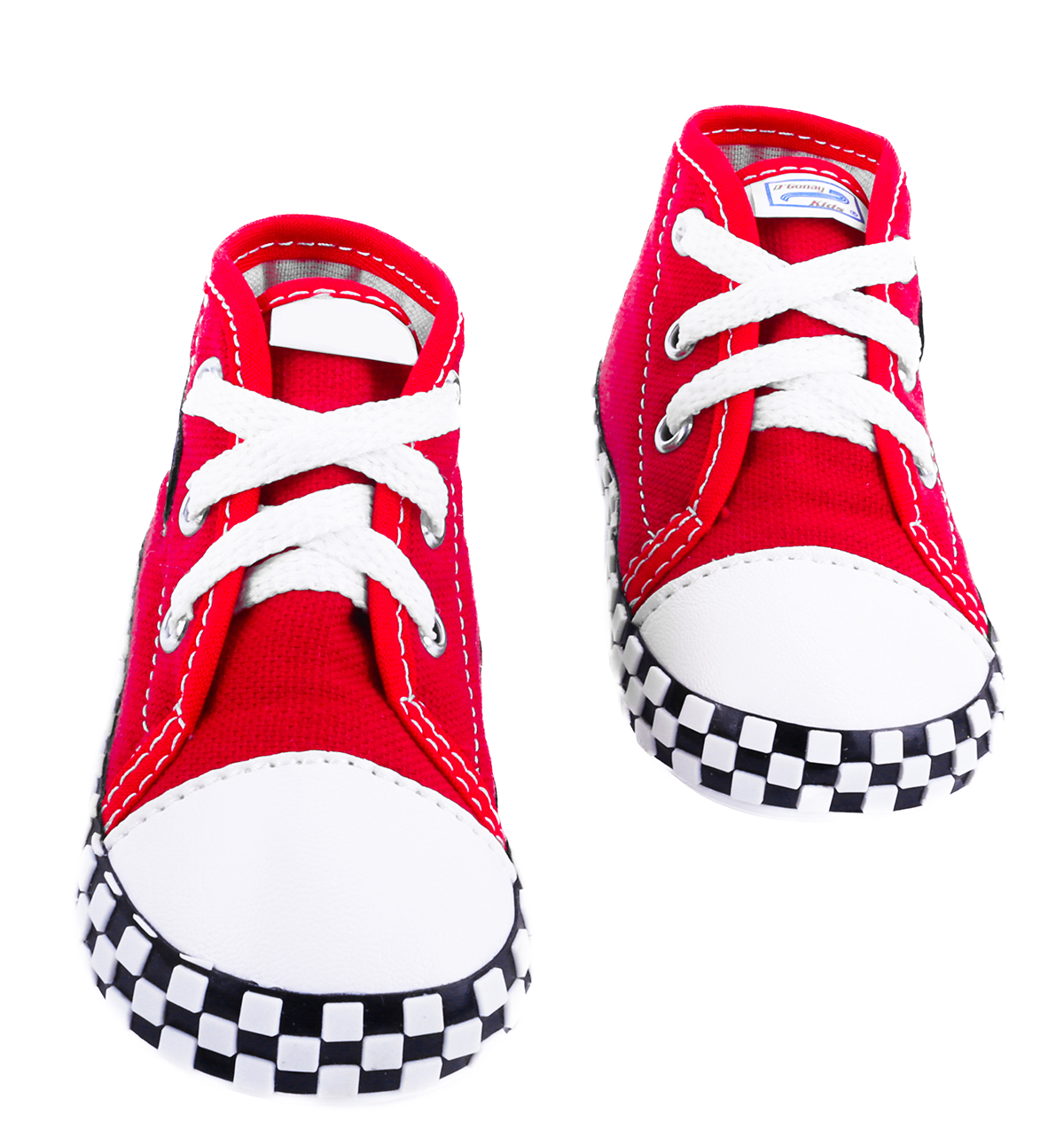 Tenis Bebe Carritos Primeros Pasos Ligeros Santi-r Rojo Moda