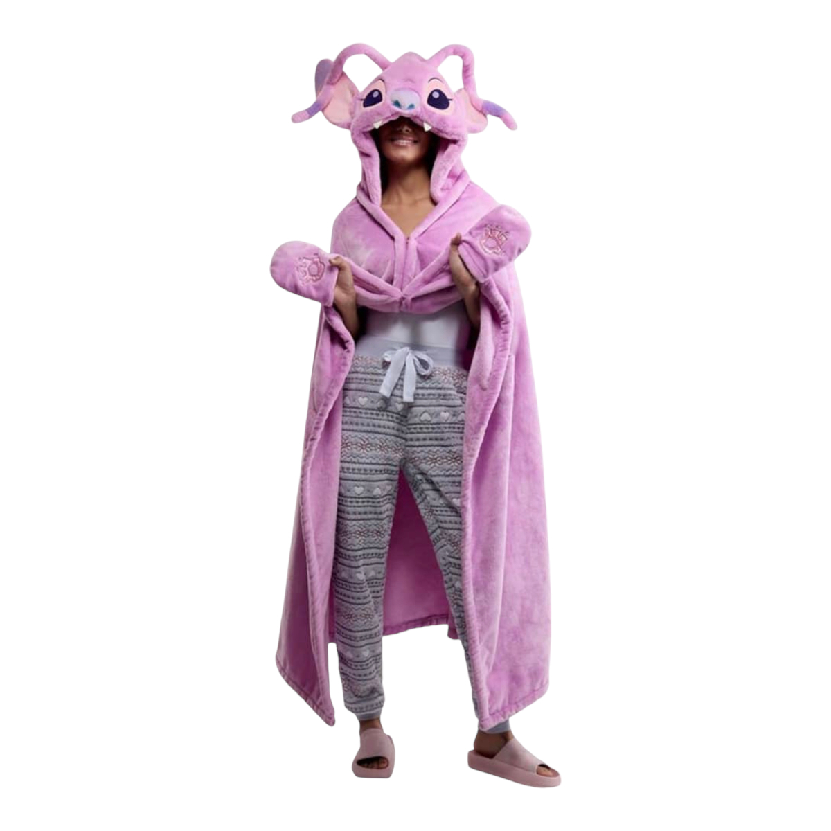 Bata De Dormir Calientita De Stitch Disney Original