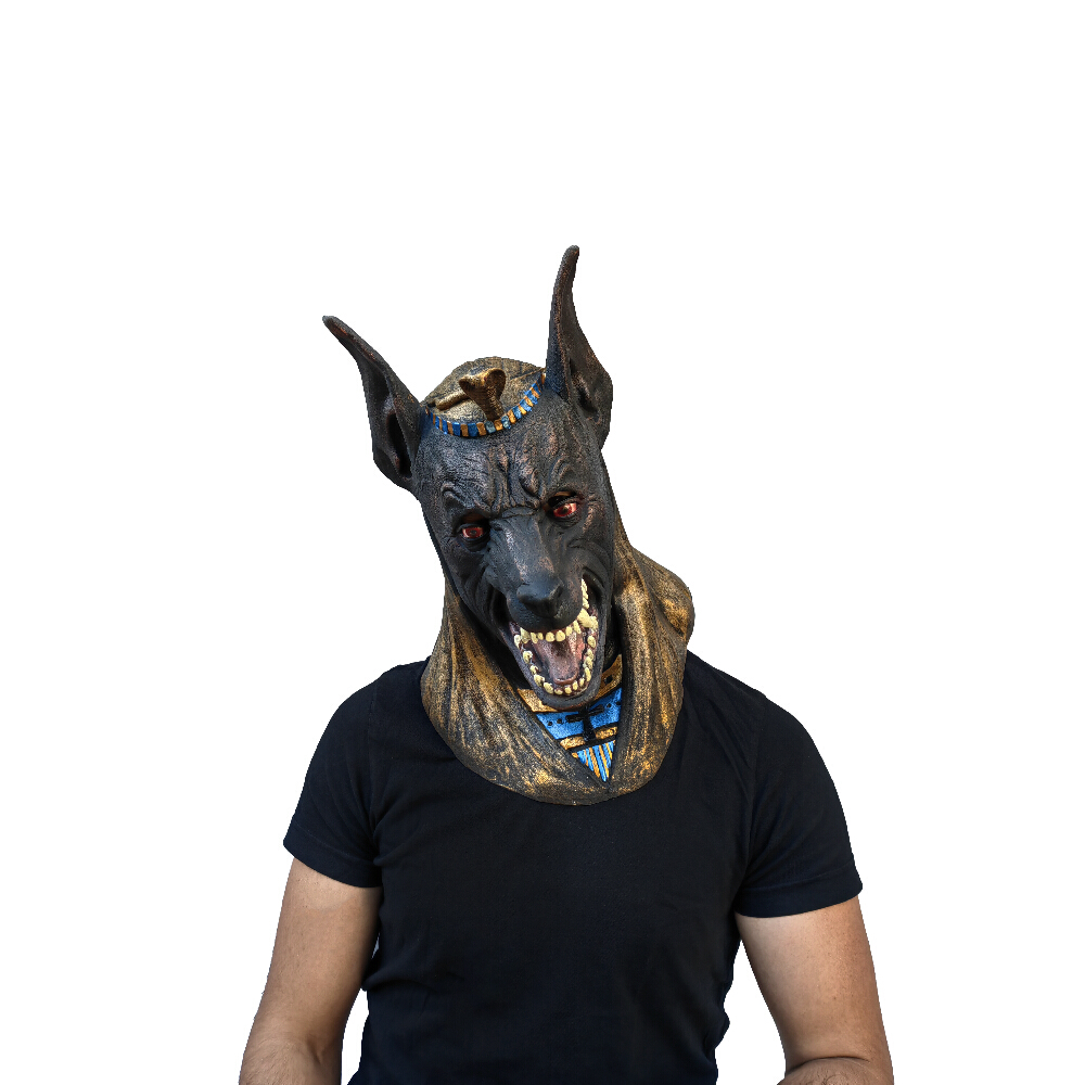 Máscara De Anubis Guardian de las Tumbas Disfraz Halloween Ghoulish Productions