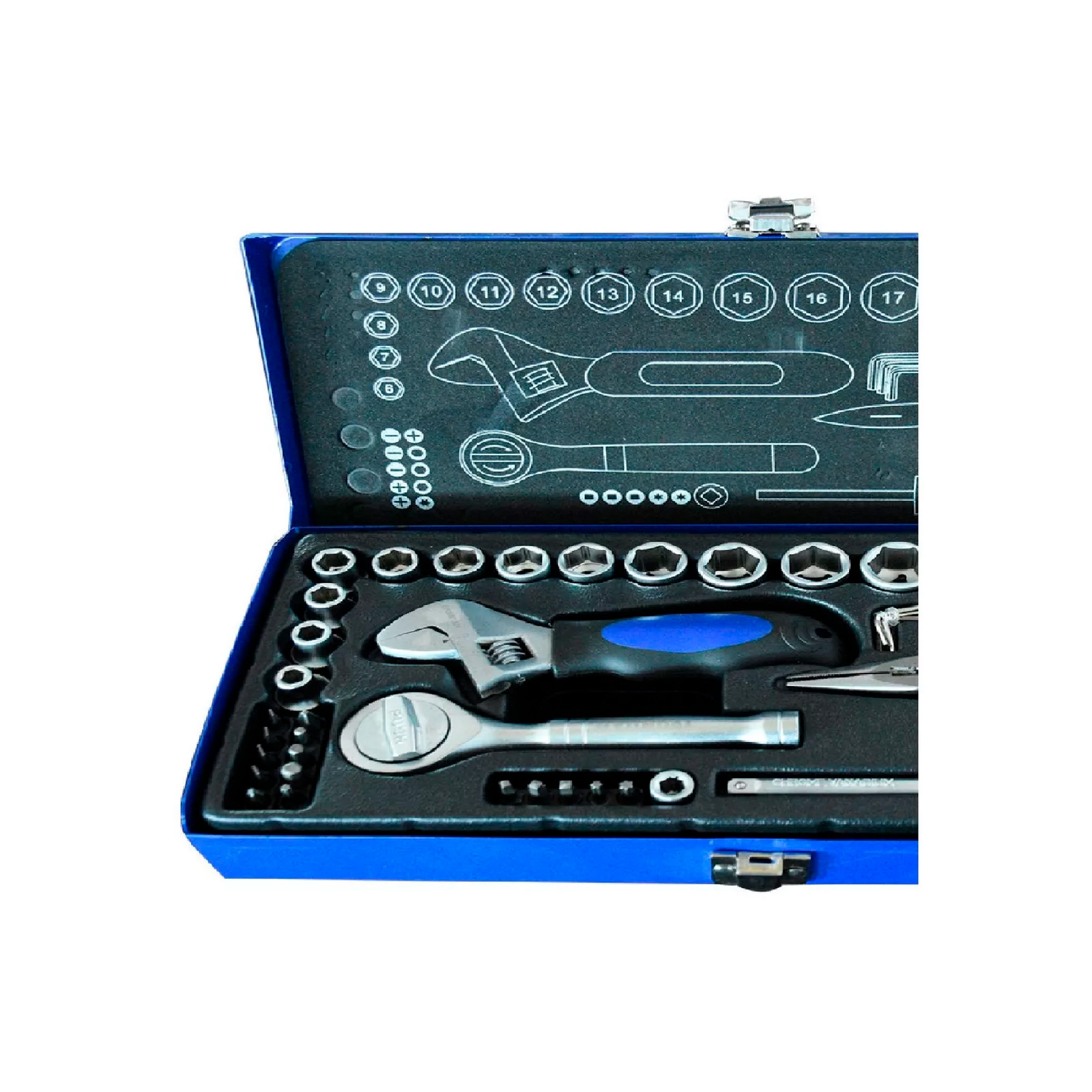 Juego Herramientas Autoclé 3/8 Pulgada 38pzas Hyjh38 Hyundai