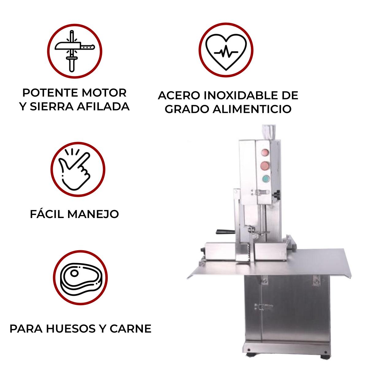 Sierra Acero Cortadora Carne Hueso Shorbull 