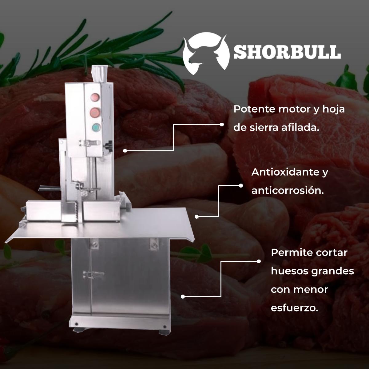 Sierra Acero Cortadora Carne Hueso Shorbull 