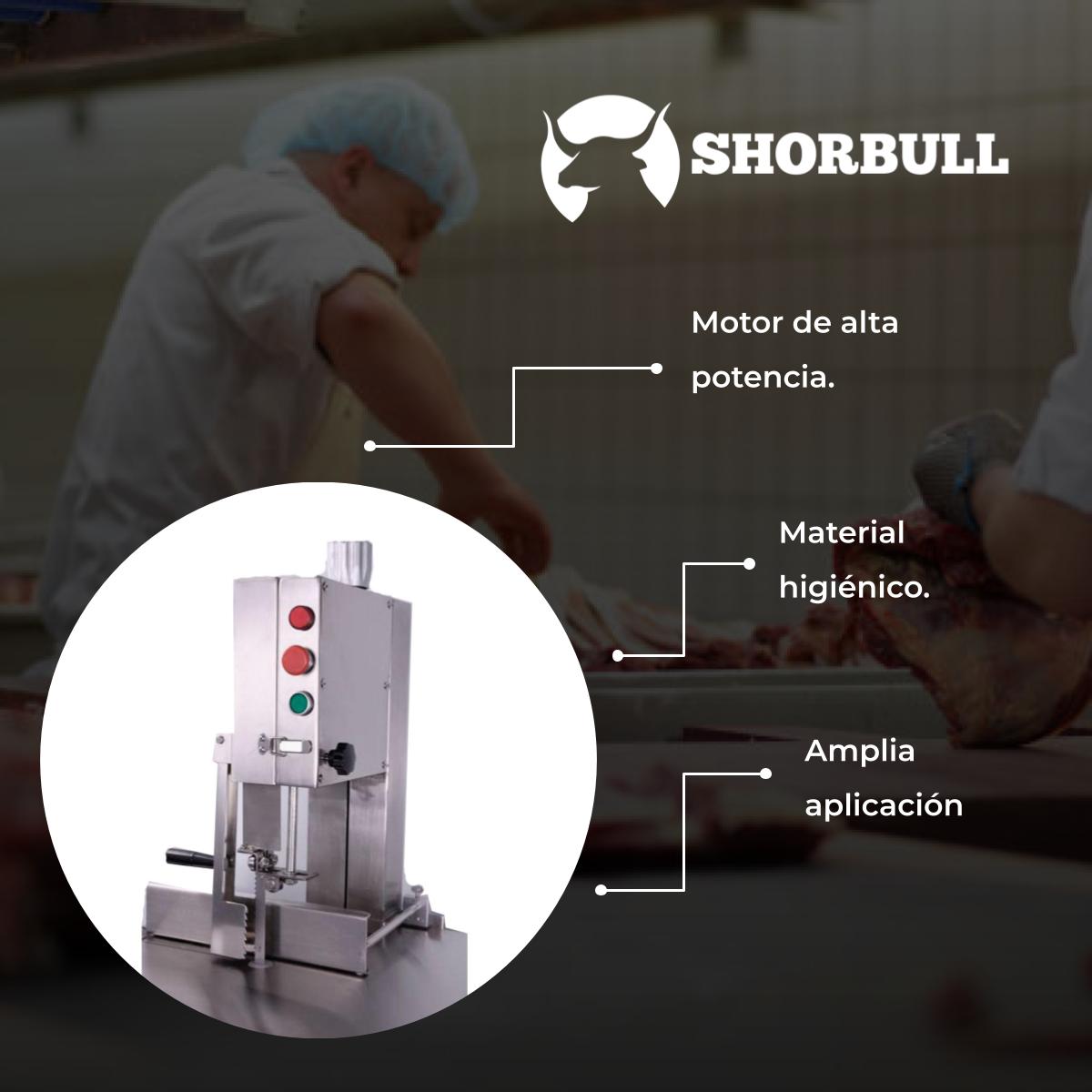 Sierra Acero Cortadora Carne Hueso Shorbull 