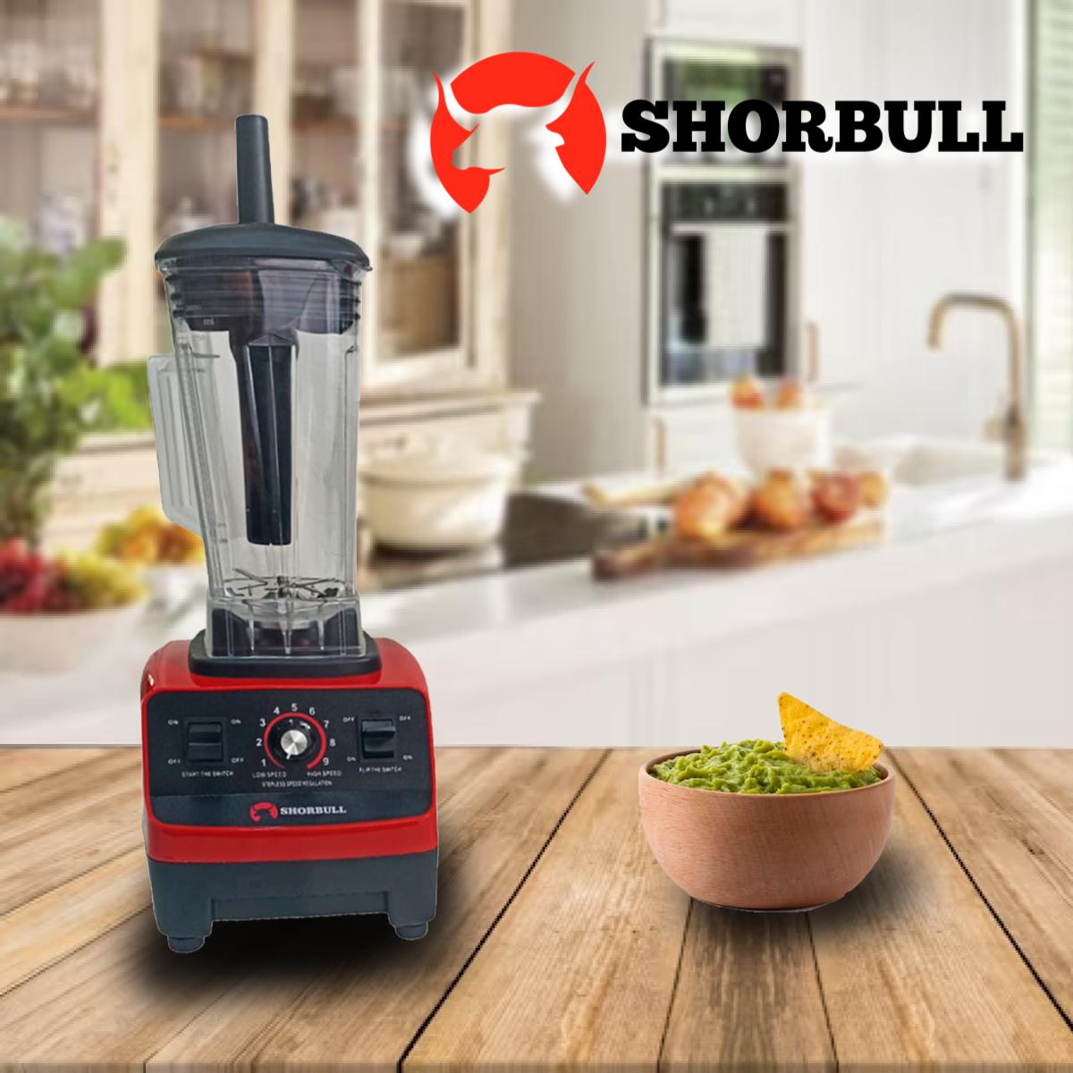 Licuadora Profesional Blender 4500w Rudo Frappe 2l Shorbull