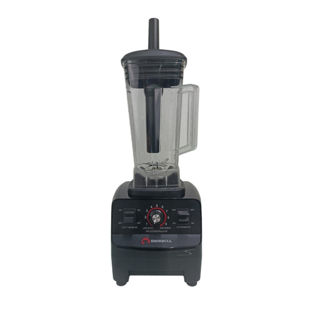 Licuadora Profesional Negra 4500w Rudo Frappe 2l Shorbull