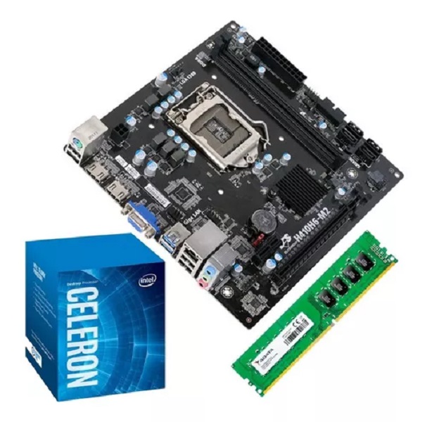 Kit De Actualización Intel Celeron Con 8 Gb Ddr4 - ECS