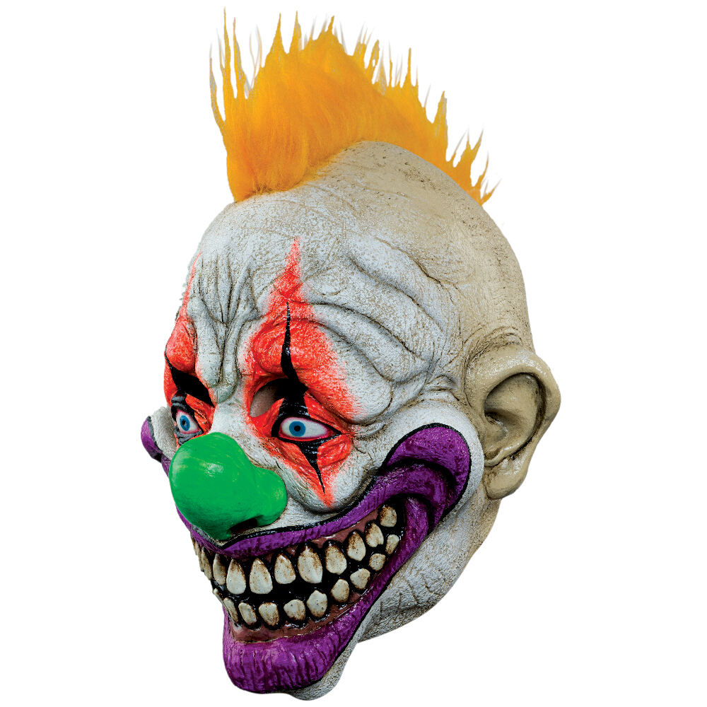 Máscara De Payaso Prankster Neon Clown Disfraz para Payaso Ghoulish Productions