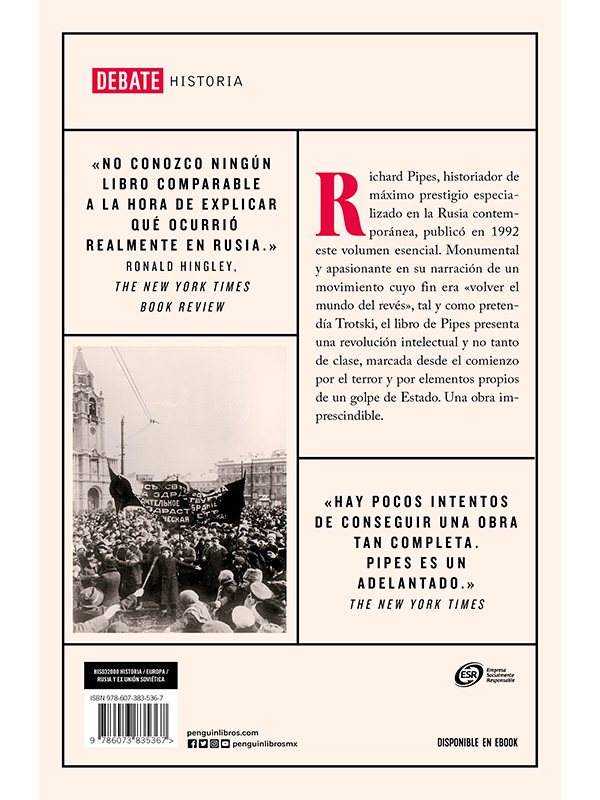 La revolución rusa Autor Richard Pipes
