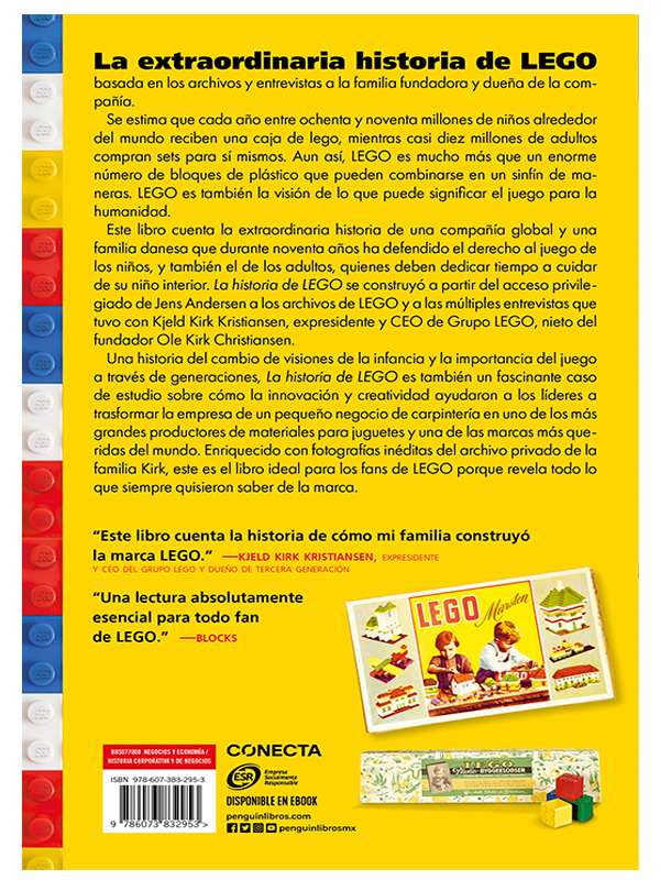 La Historia De Lego. Como Un Juguete Despertó La Imaginación Del Mundo Autor Andersen, Jens