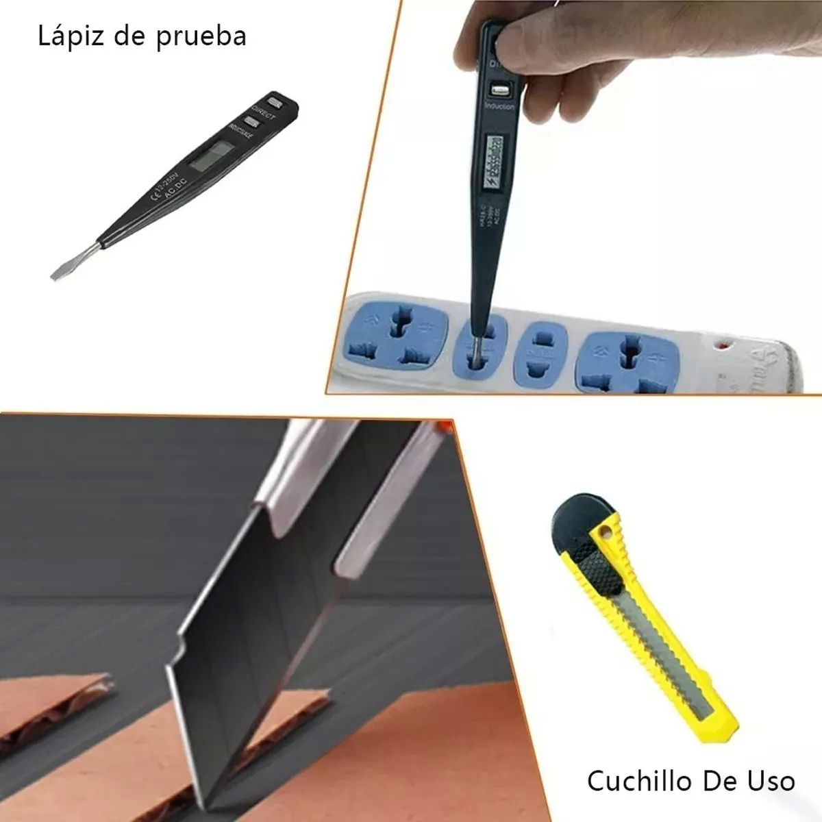 Set kit de herramientas 7 piezas con estuche