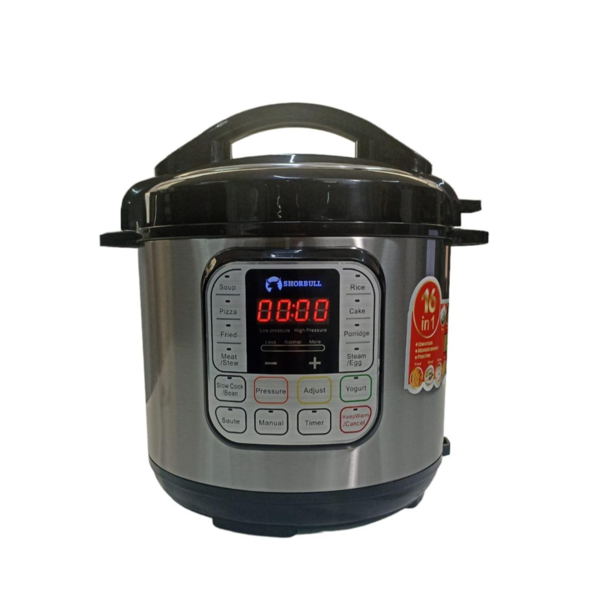 Olla Presion Electrica 6L 16 Funciones Sorbull