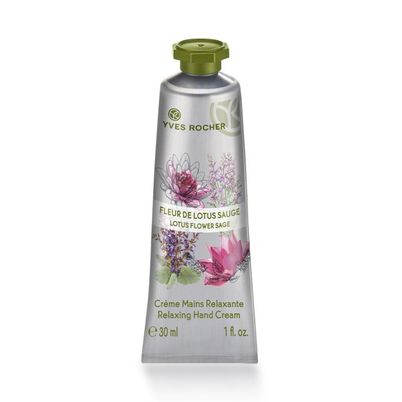 Crema Para Manos Flor de LOtus y Salvia 30ml Yves Rocher