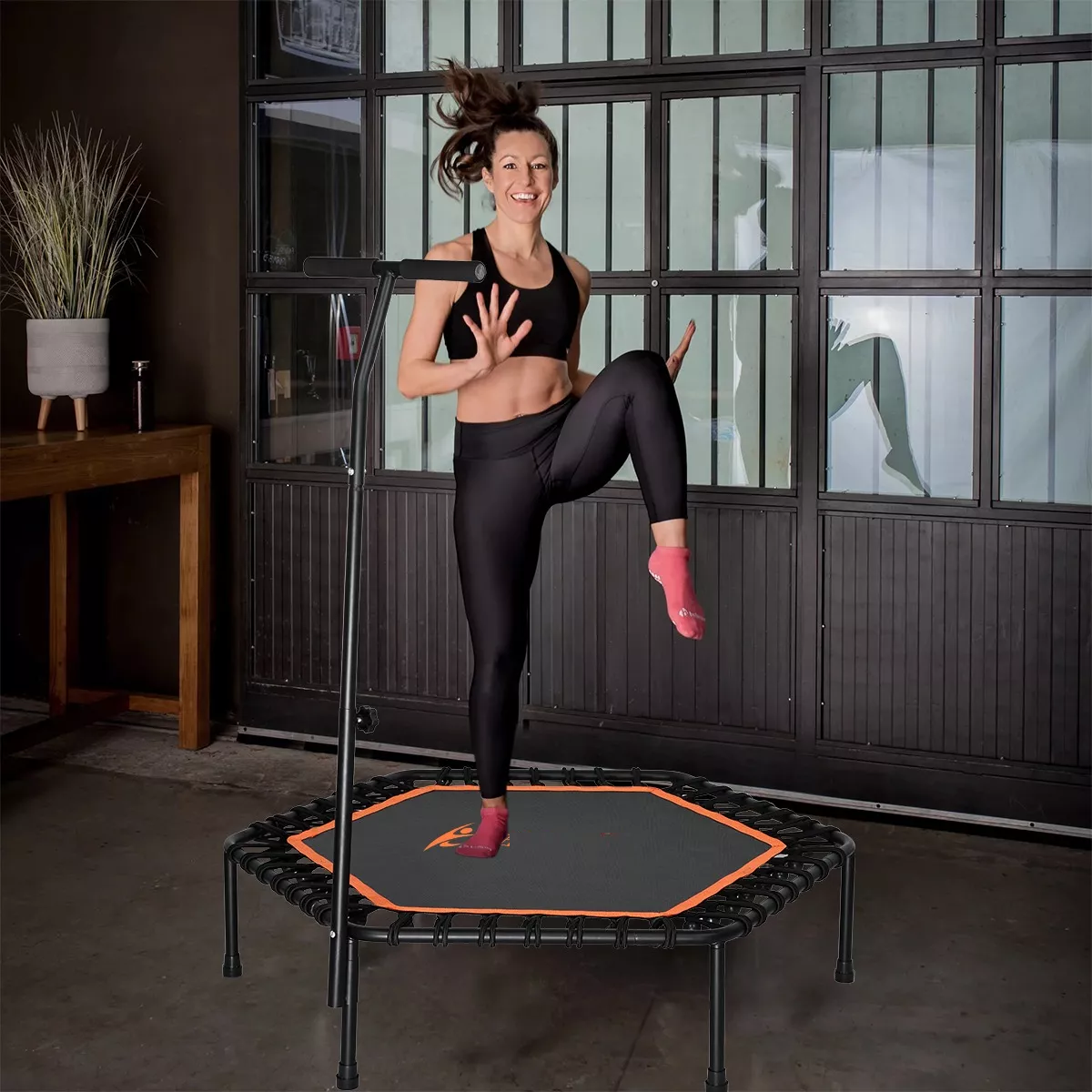 Trampolín Para Ejercicio Mini Brincolín Aeróbico Fitness