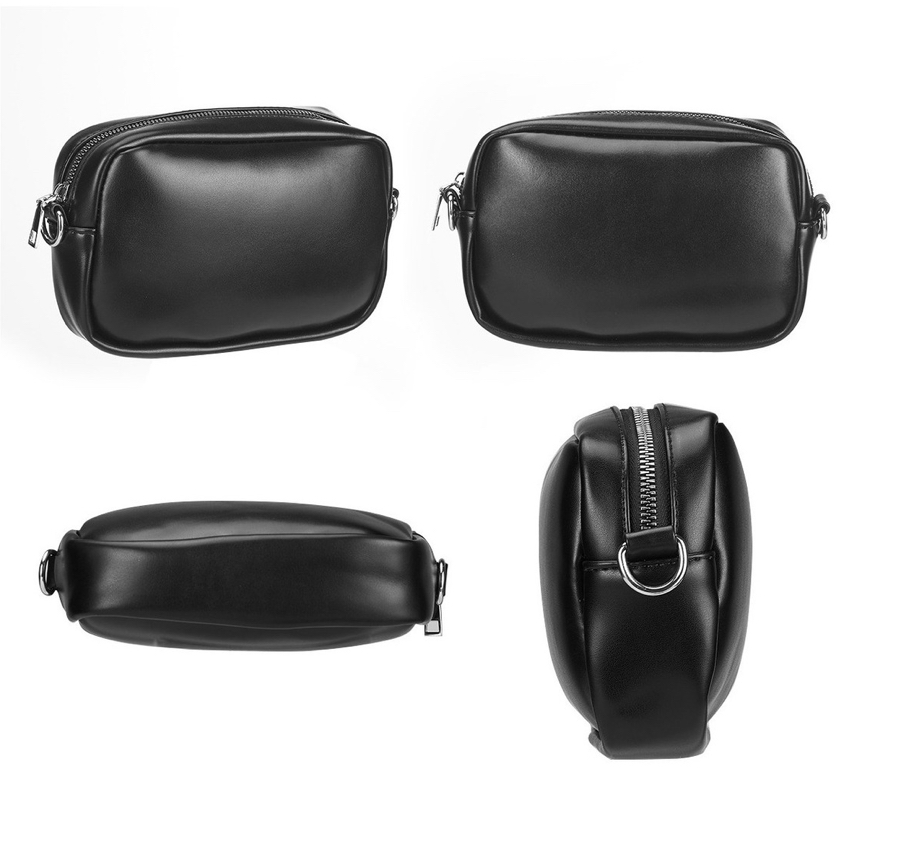 Bolso Bandolera Mujer Para Mujer Hombre Pequeño Ajustable Pu