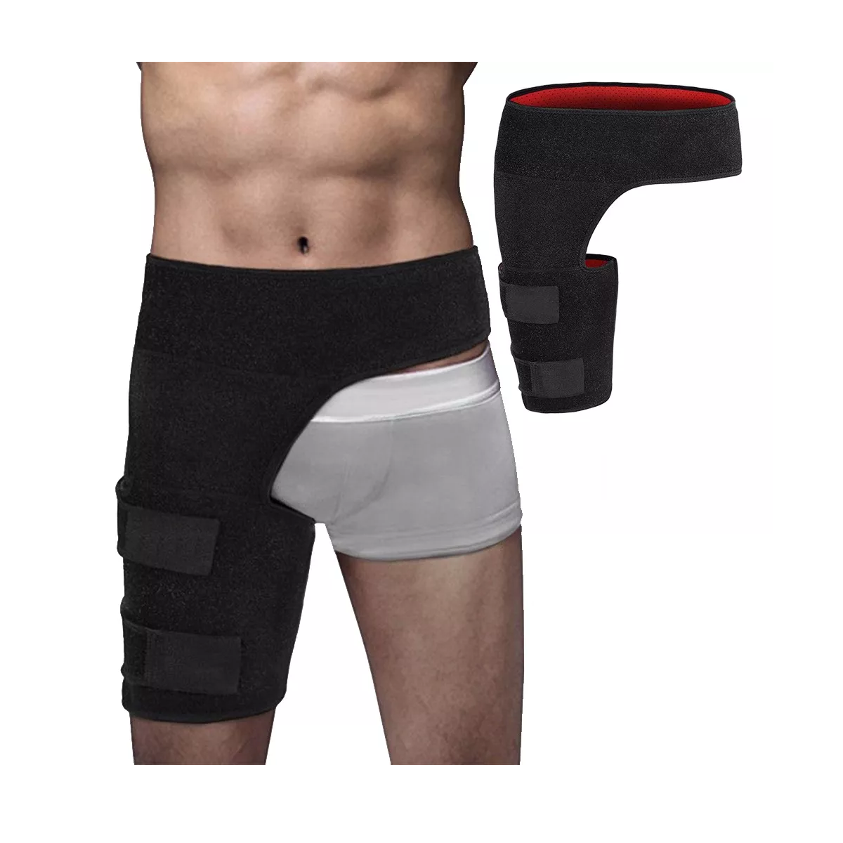 Faja Soporte Compresion Muslera Ciatica Ingle Cadera